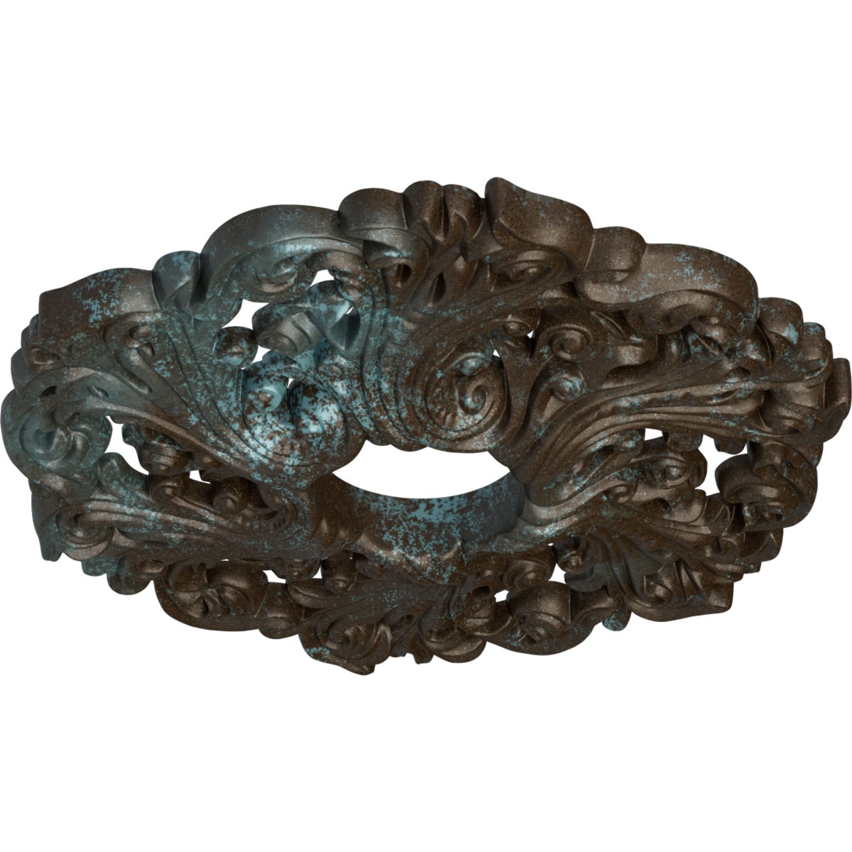 Ekena Millwork CM19ORBBS Ceiling-Medallions - View #2