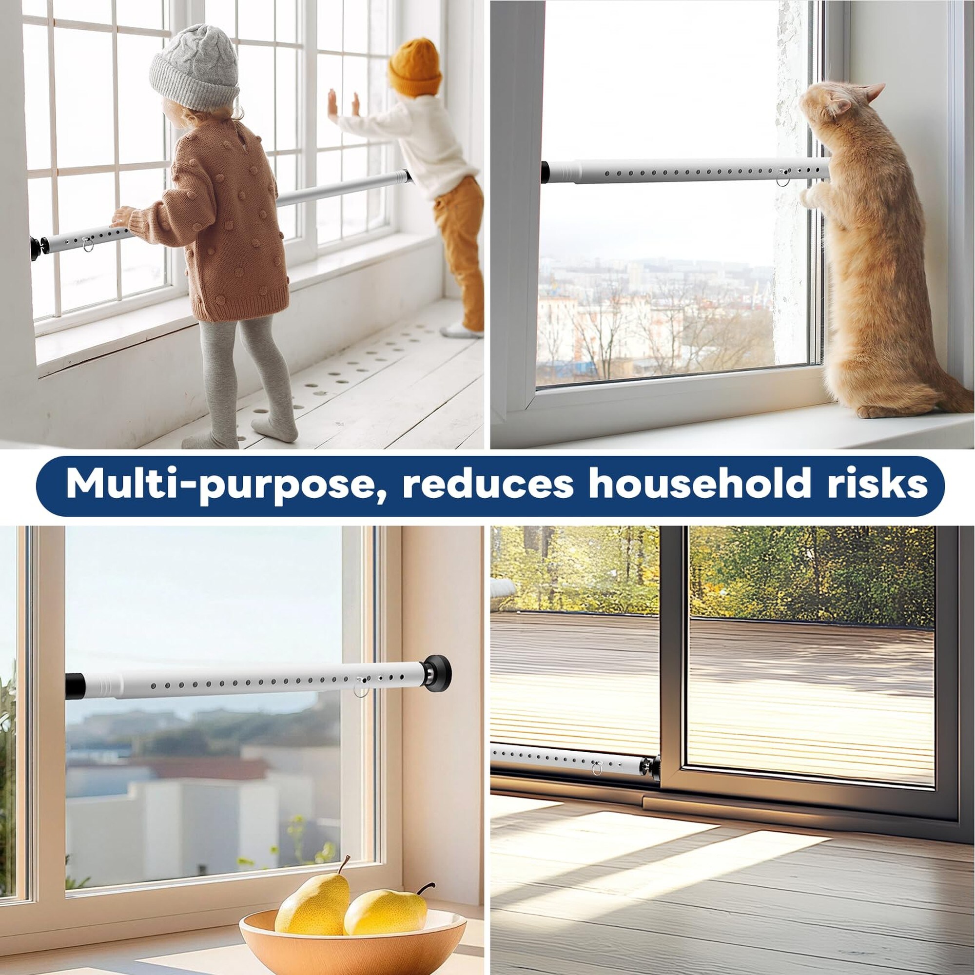 Numhew NHLYNN89355 Door-Security-Bars - View #8
