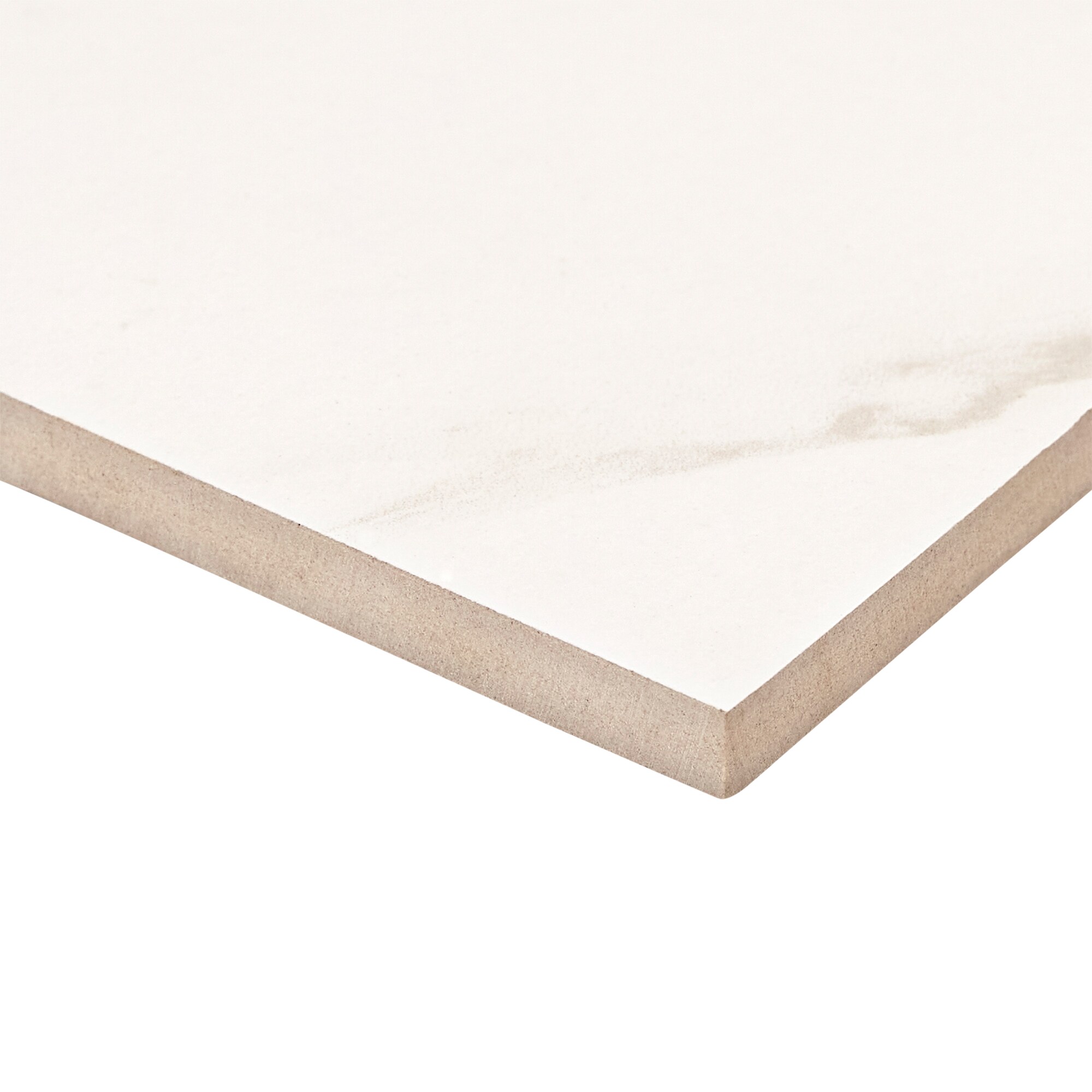 American Olean Mirasol Bianco Carrara 24-in x 24-in Glazed Porcelain Stone Look Floor and Wall Tile (15.2-sq. ft/ Carton)