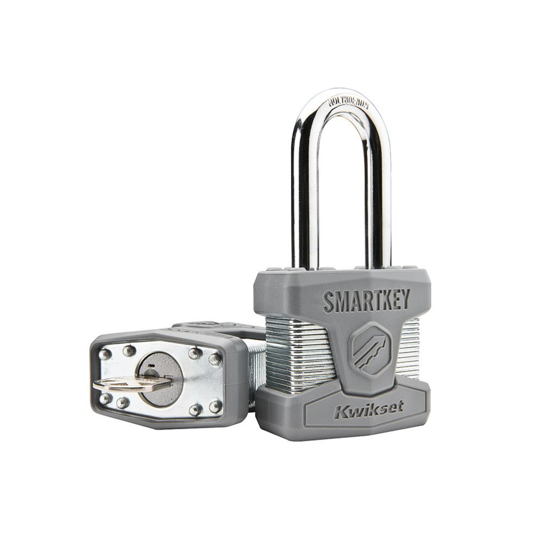 Kwikset 026SMT STD SHKL PDL 50MM CP Padlocks-Locks-Cables - View #2