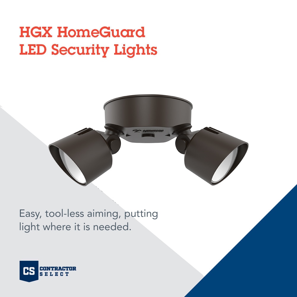 Lithonia Lighting HGXLED2RH40K120DDB Switch-Controlled-Floodlights - View #6