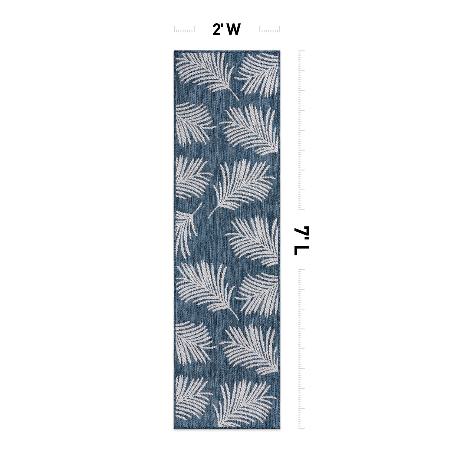 World Rug Gallery 111NAVY2X7 rugs - View #3