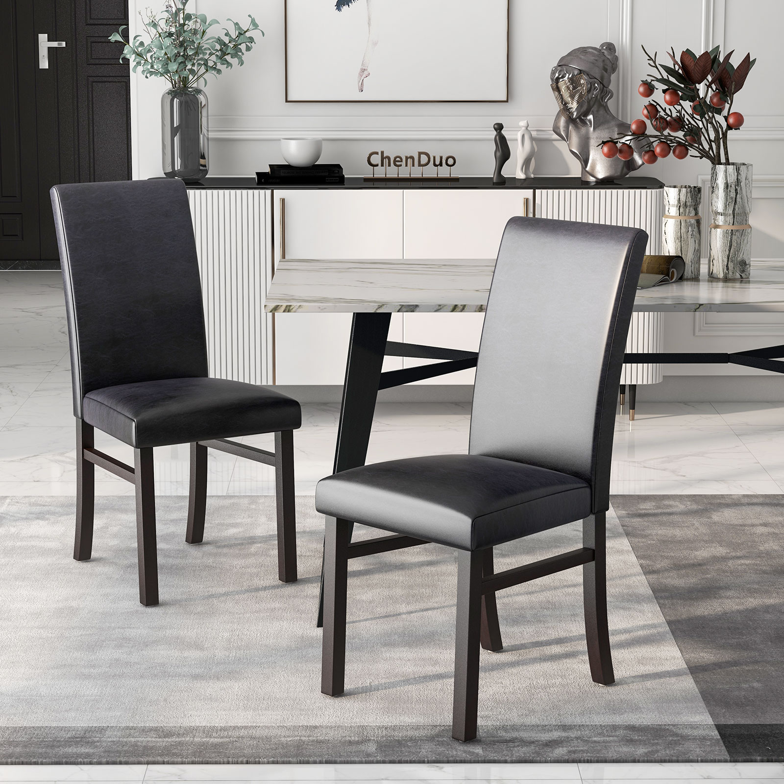 Slickblue D-CO-16955CK Dining-Chairs - View #3