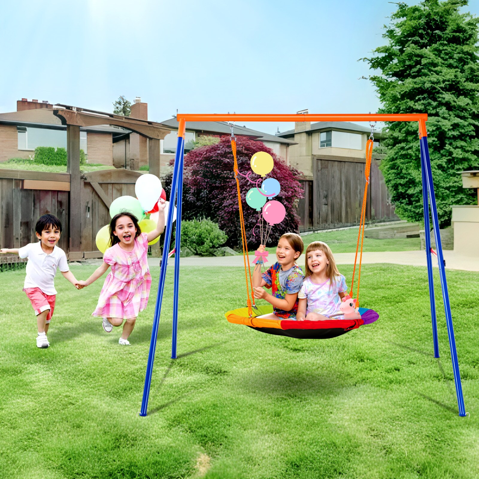 VEVOR AXQQTZZW1RW0EWUW4V0 Playset-Swings - View #2