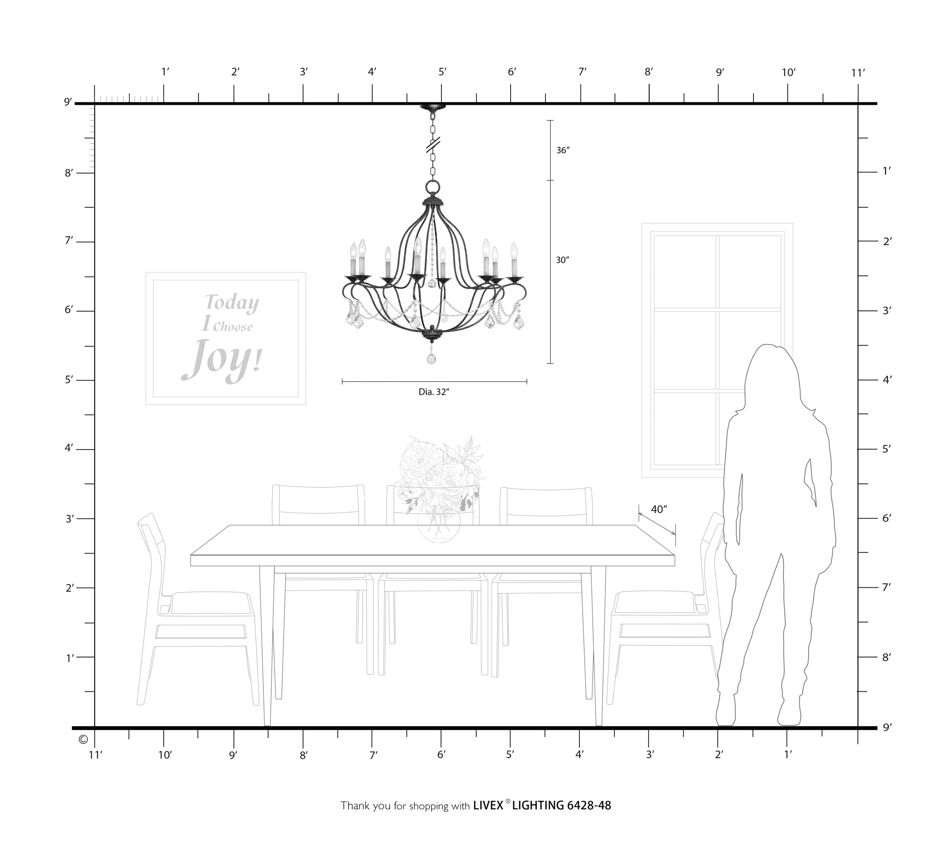 Livex Lighting 6428-48 b090015 - View #6