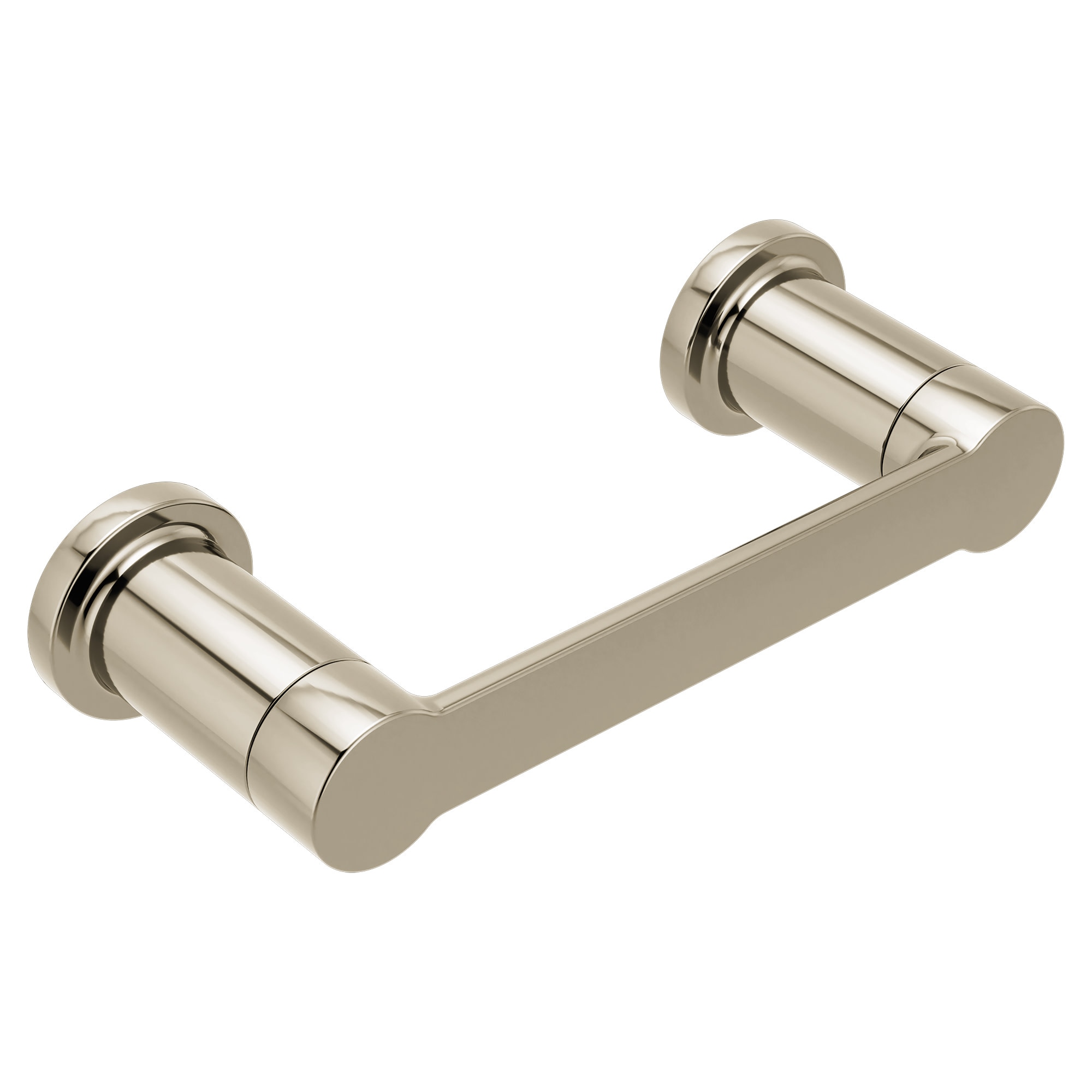 Moen Y1108NL Rinza Polished Nickel Wall mount Pivot Toilet Paper Holder 1 -Rolls with Storage
