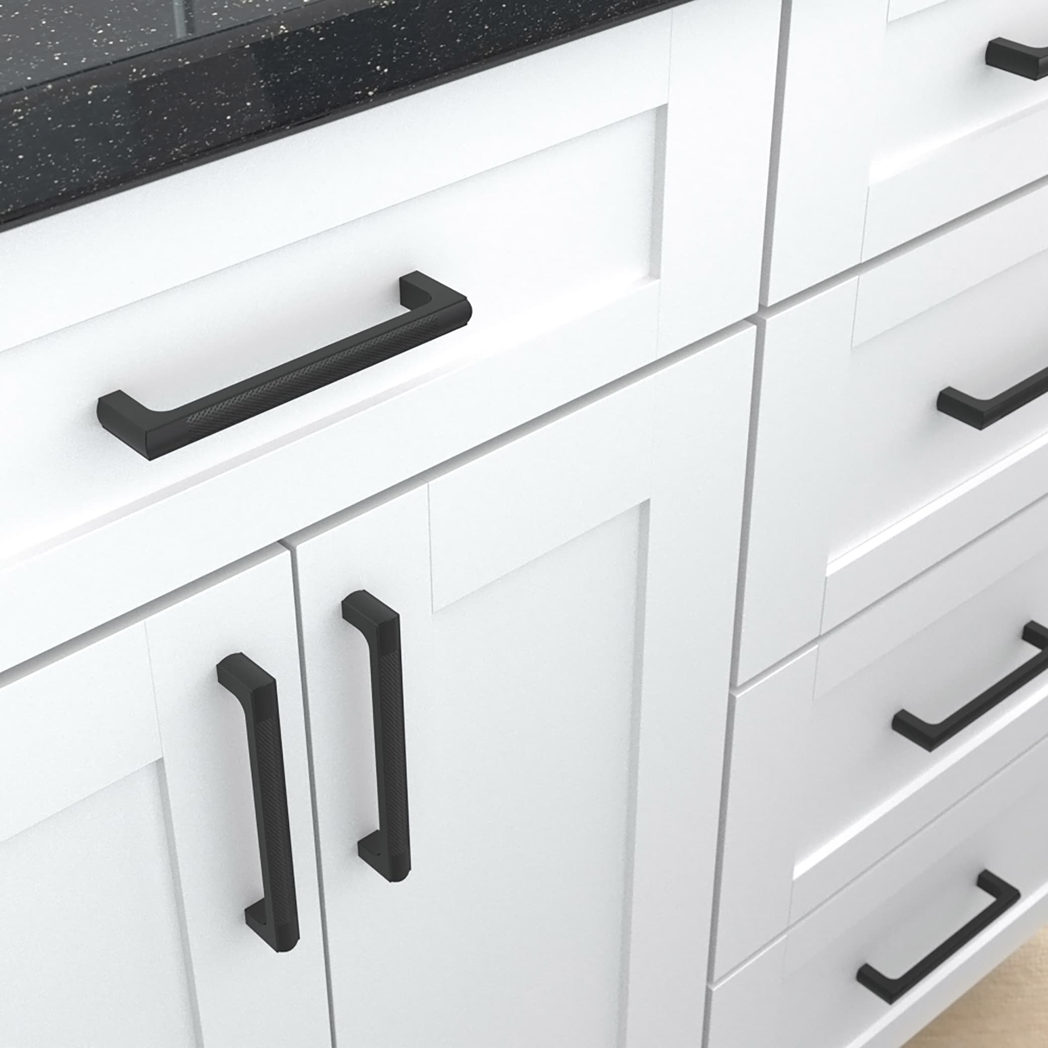Origin 21 CAB-128-624-MB-6P Cabinet-Pulls - View #6