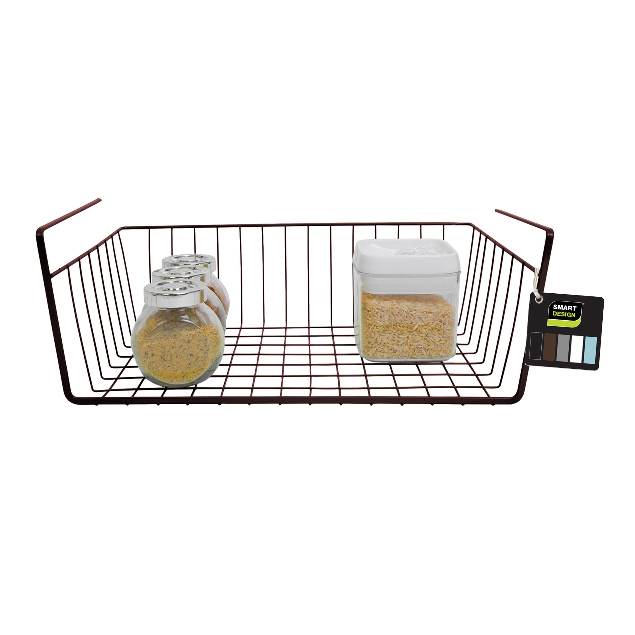 Smart Design Undershelf Storage Basket - Small - 12 x 5.5 inch