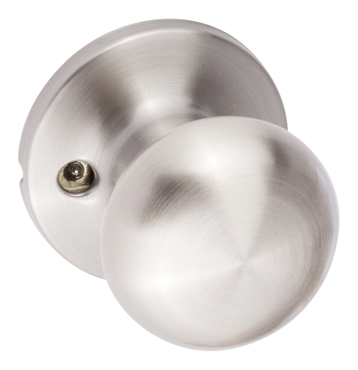 Sure-Loc Hardware DU100 15 Sure-Loc Door Hardware Durango Satin Nickel Interior Hall/Closet Dummy door knob Single pack