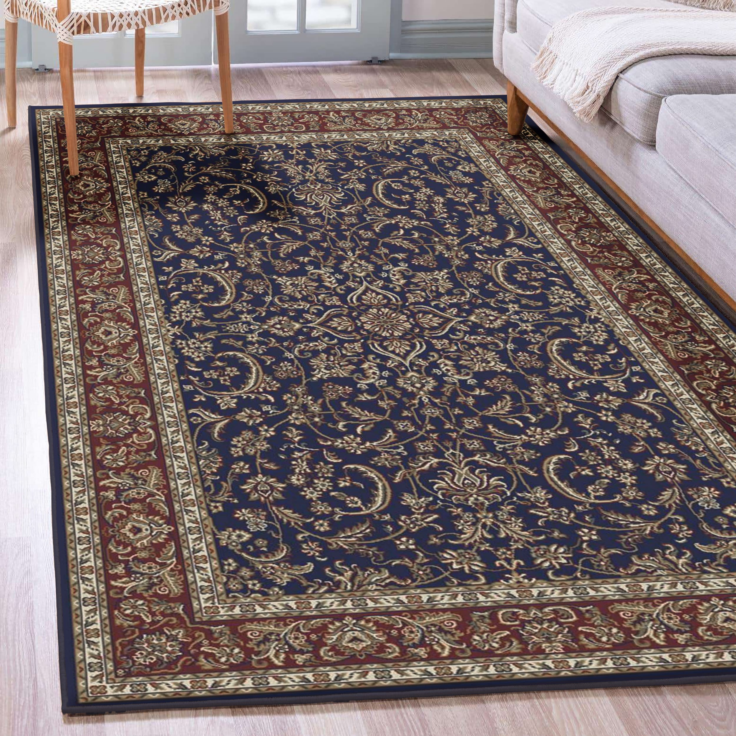Radici USA Noble Rectangular Indoor Floral/Botanical Oriental Area rug