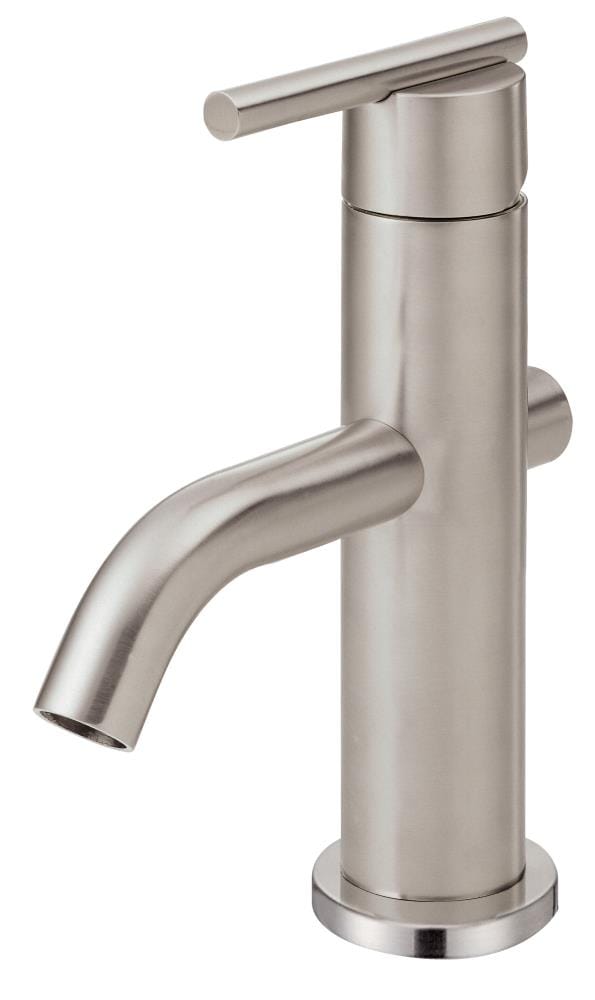 Danze Parma Brushed Nickel Single Hole 1 Handle Bathroom Sink Faucet   05373875 