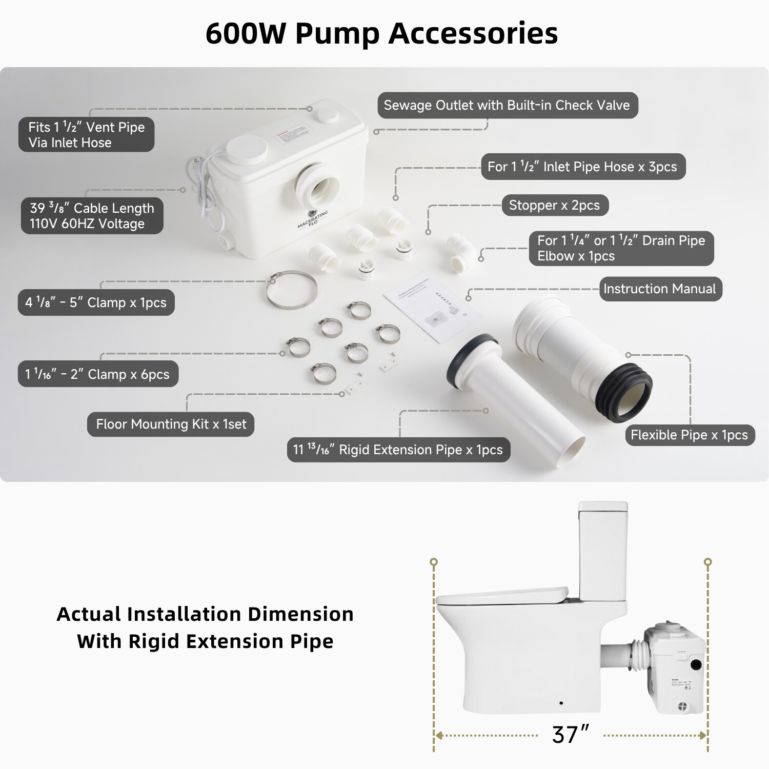 Maceratingflo LSMF600T05 toilets - View #11