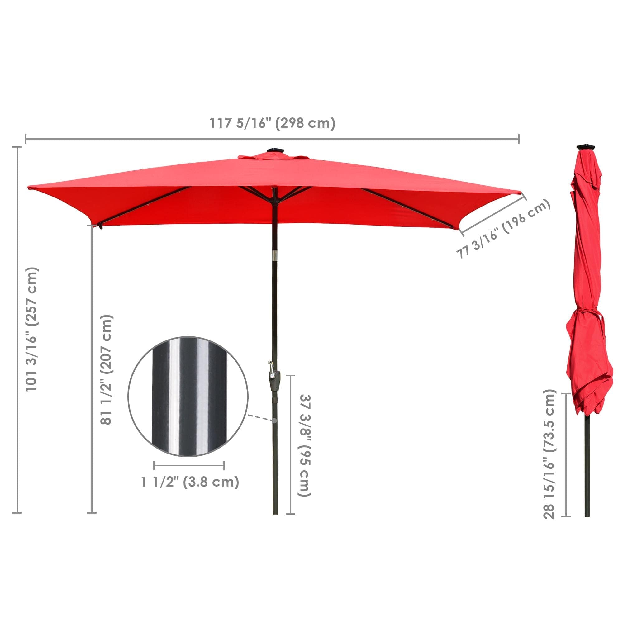 Yescom 07UMB011-10X6-2X4-LO Indoor-Umbrella-Stands - View #6