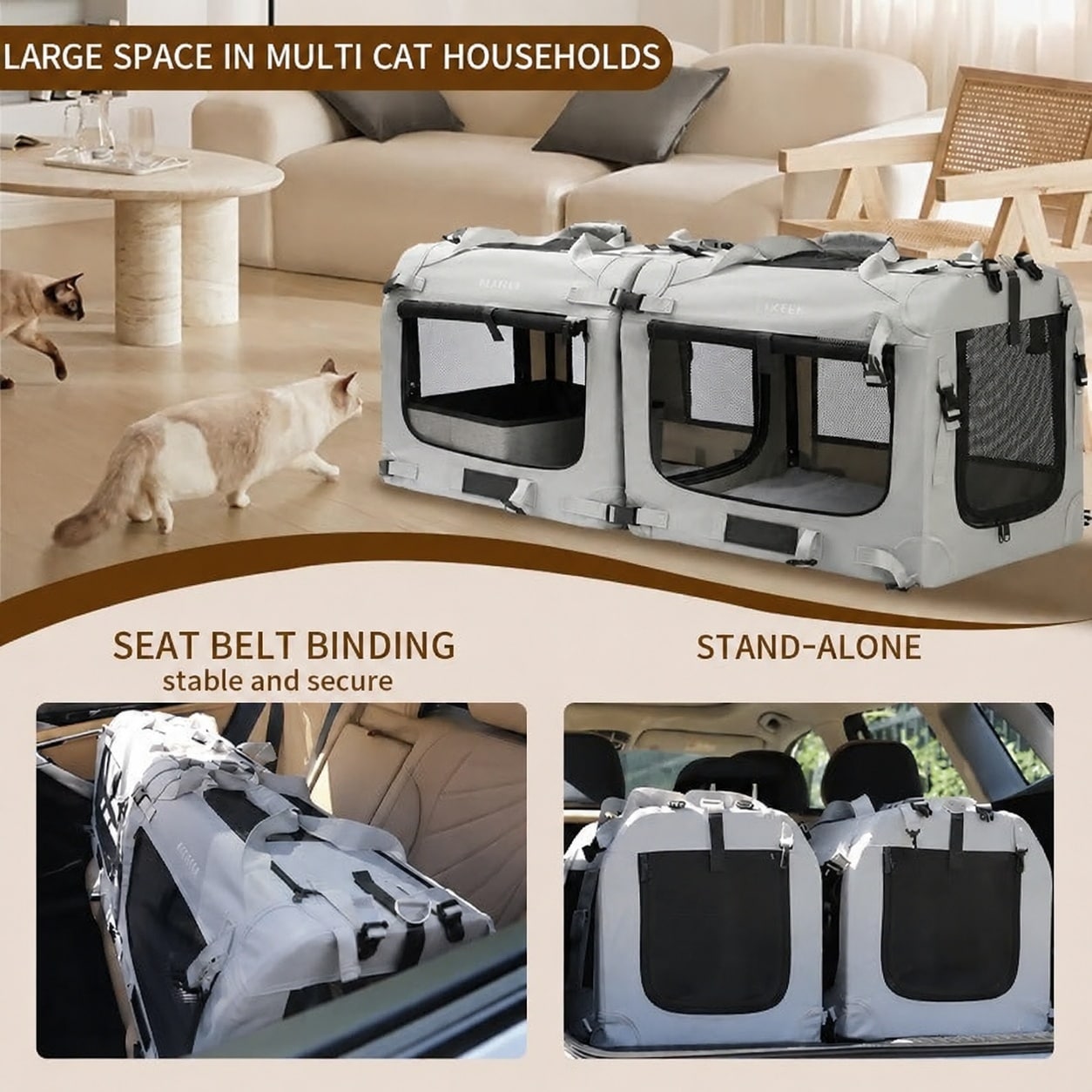 Oyezvary LOZ0525O082 Pet-Carriers - View #6