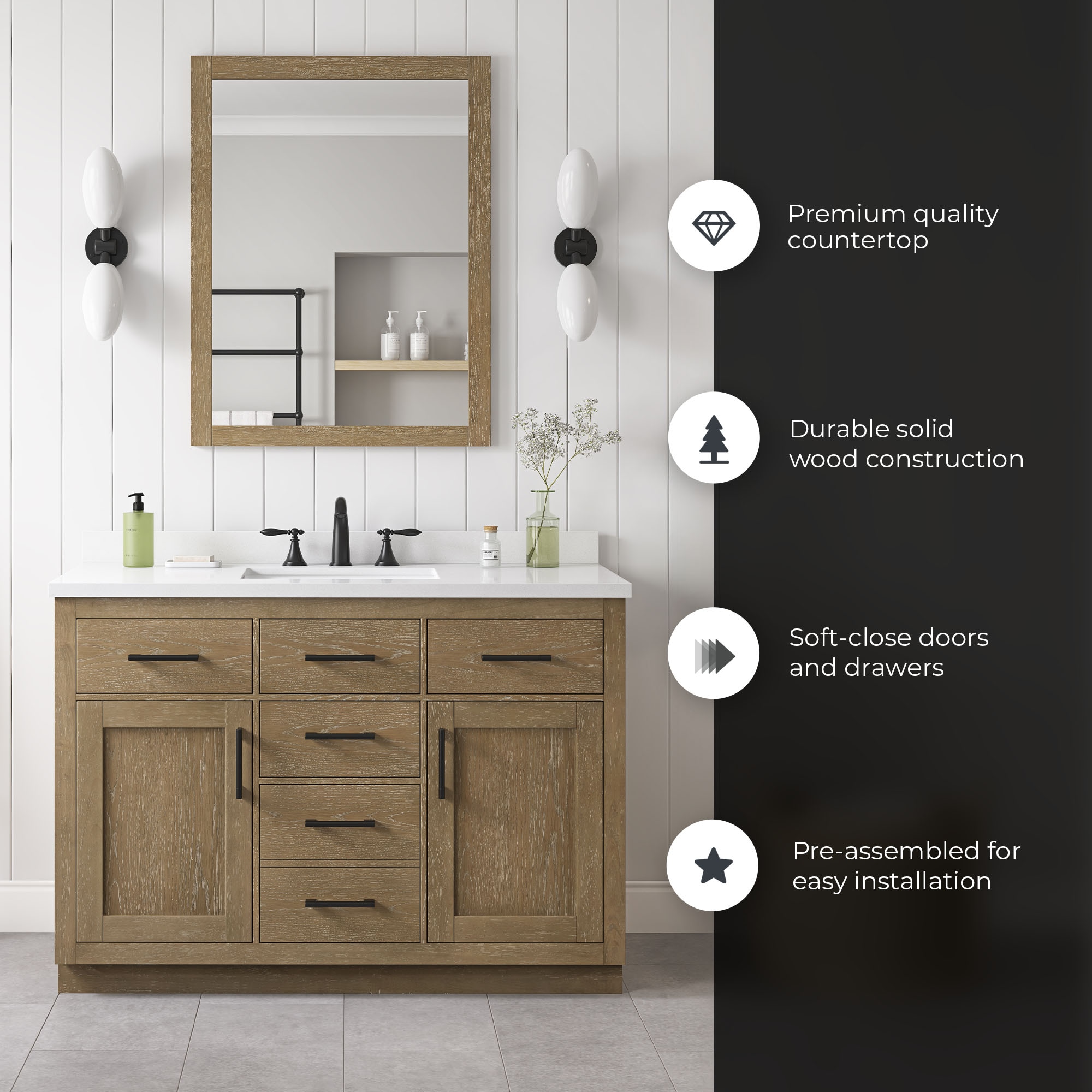 OVE Decors 15VVA-BAIL48-C28 Bath-Vanity-Combo - View #4