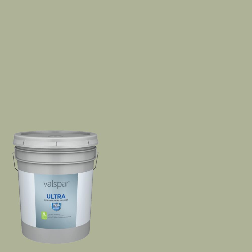 Valspar 6001-3C-935308 Ultra Semi-gloss Hazy Jade 6001-3C Latex Interior Paint Paint + Primer ( 5-gallon )