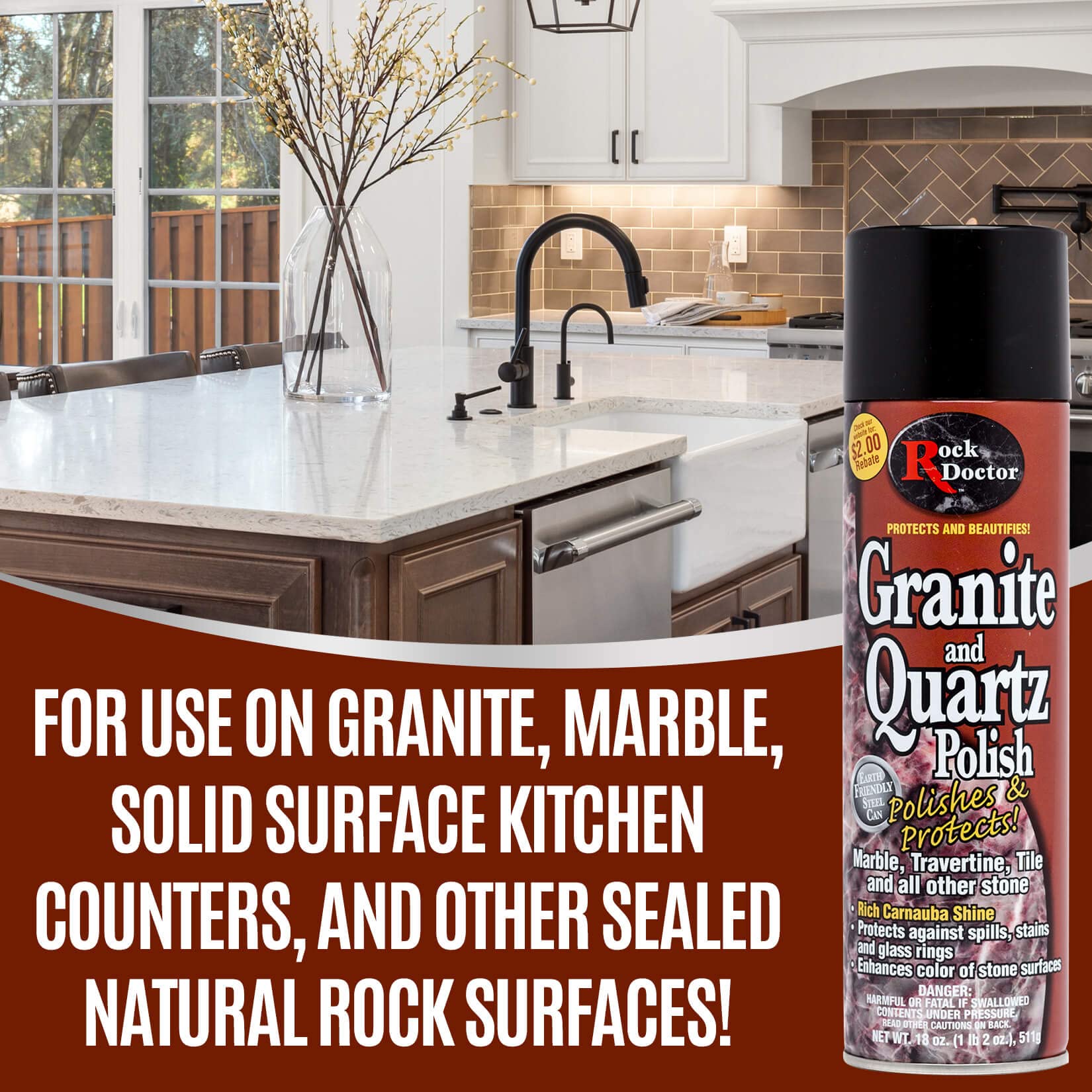 Granite & Quartz Worktop Cleaner 500 Ml | AM Furnituur - View #5