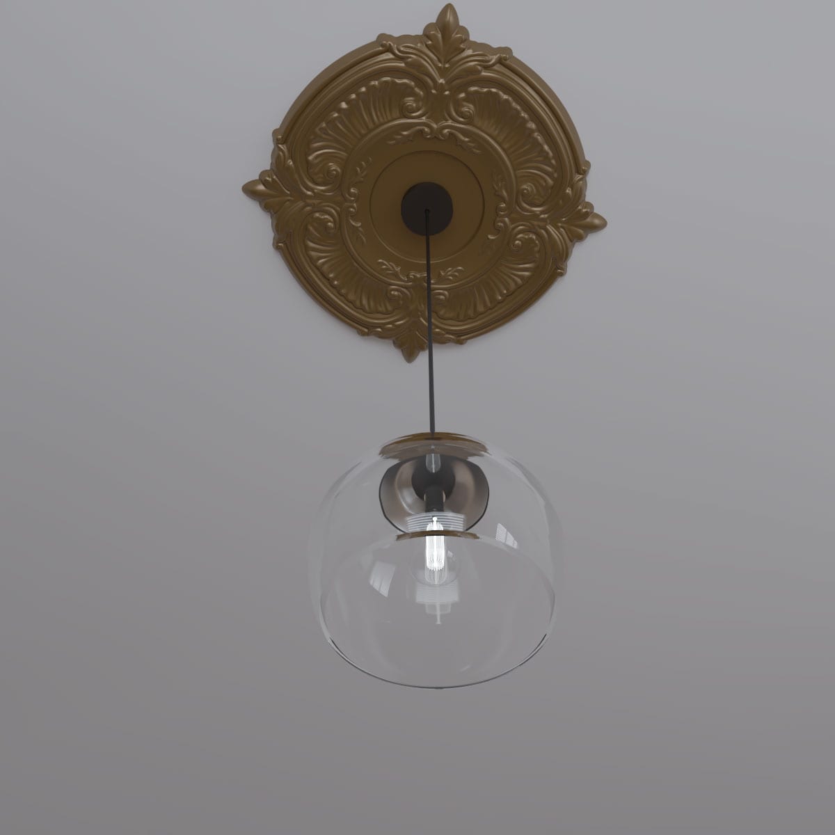 Ekena Millwork CMP22ATCGH Ceiling-Medallions - View #7