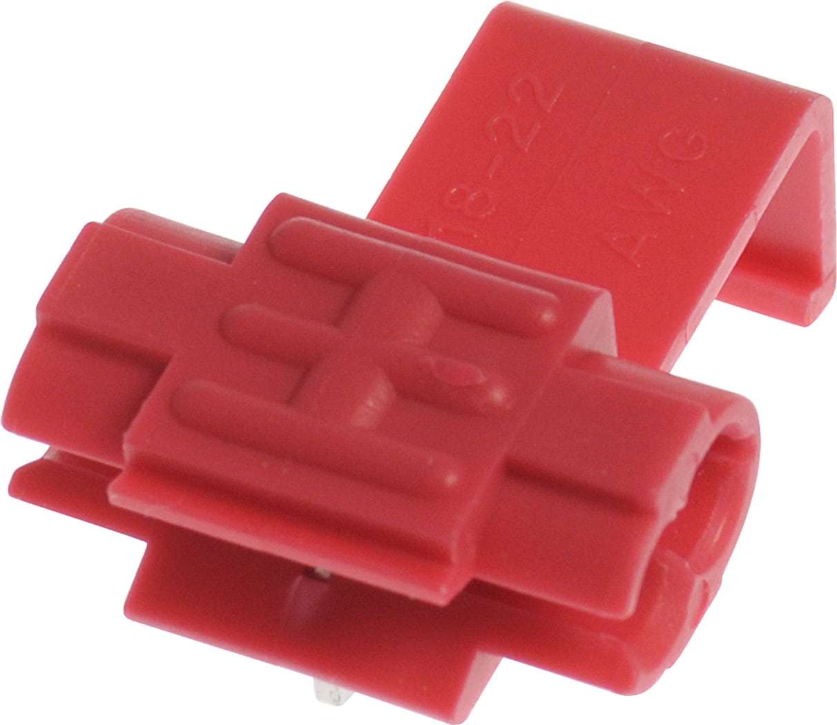 Hillman 50054 22-18 Butt Splice Red (10-Count)