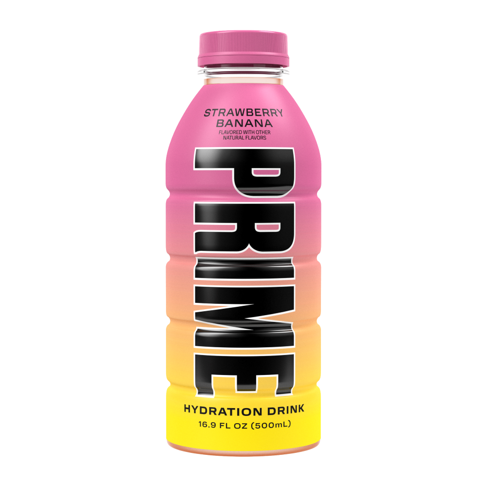 PRIME PH0118STB Prime Hydration 16.9-Fluid Oz. Strawberry Banana Sports Drink