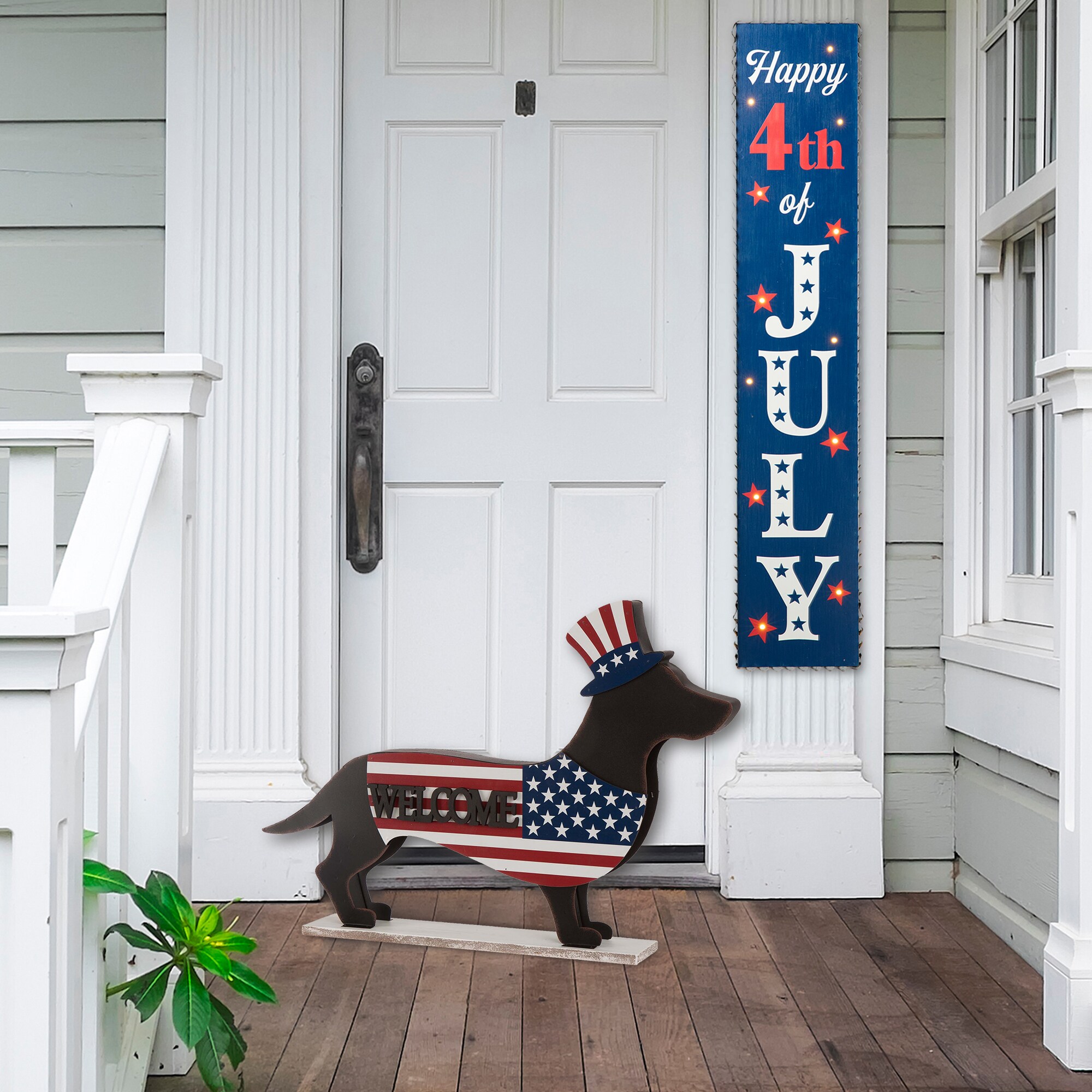Glitzhome JK1302203486 Indoor-Fourth-Of-July-Decorations - View #3