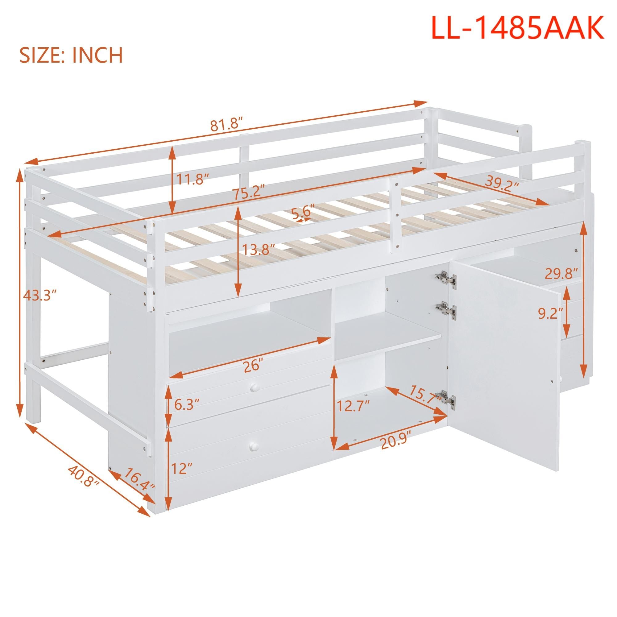 Yiekholo LL-1485AAK Bunk-Beds - View #8
