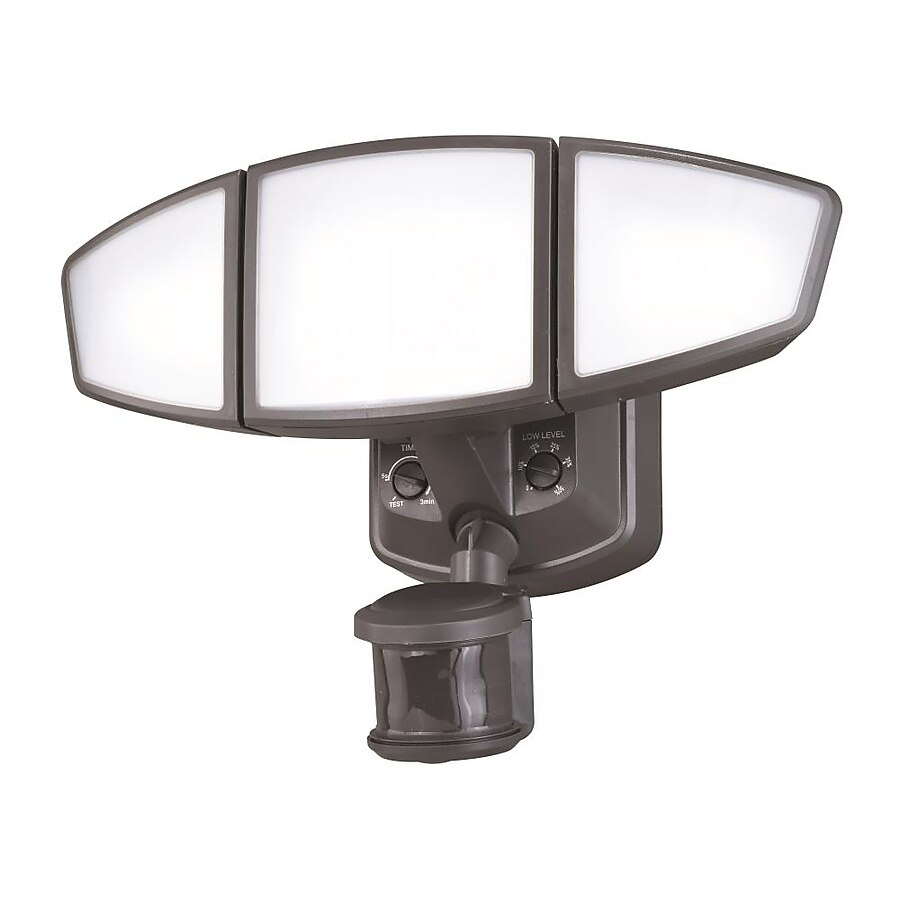 Cascadia 360-Degree 2600-Lumen White Hardwired Integrated LED Motion-Activated Flood Light with Timer Cascadia 360-Degree 2600-Lumen White Hardwired Integrated LED Motion-Activated Flood Light with Timer