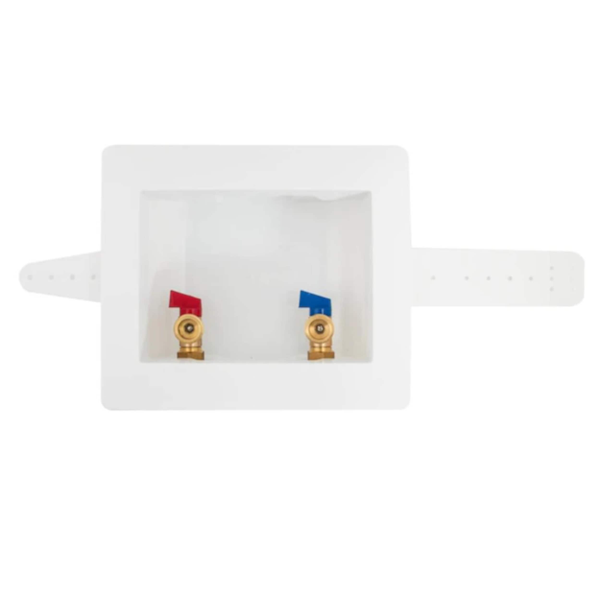 EZ-FLO 275336 Quarter turn ball valve PEX Washing machine Outlet Box