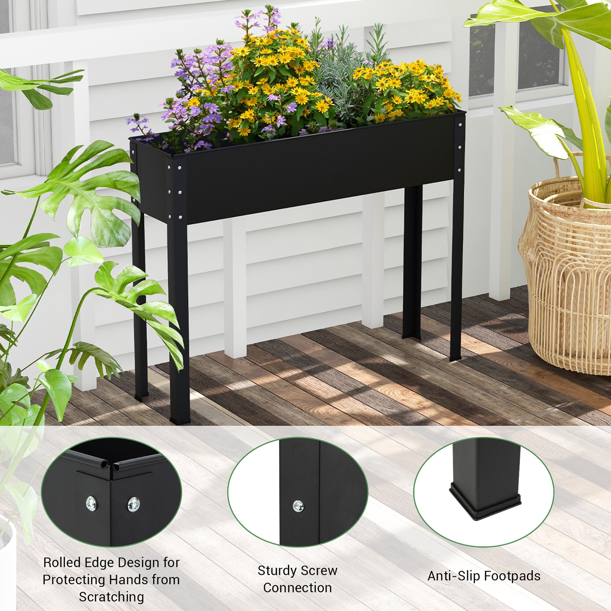 Costway LWS00552 Raised-Garden-Beds - View #7