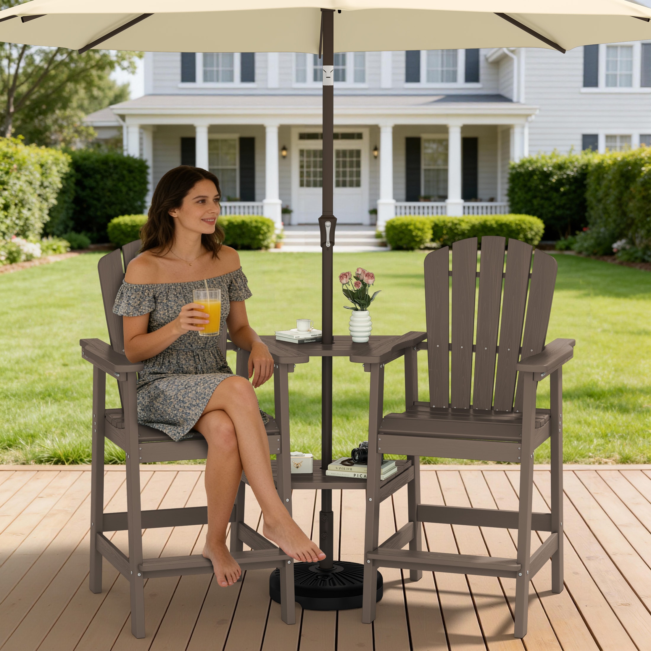 JEAREY SRGJY-PE-GN Patio-Chairs - View #8