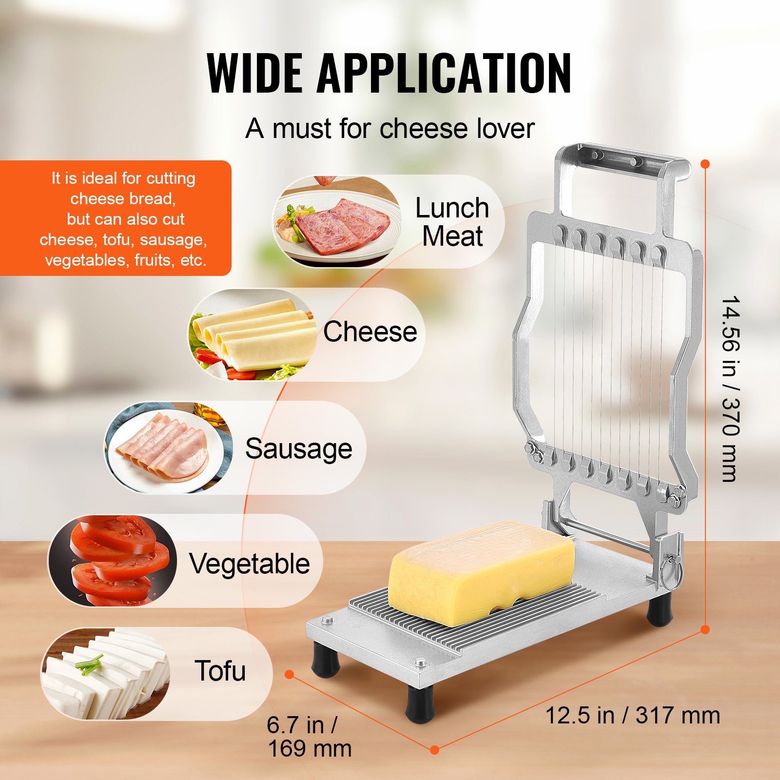 VEVOR SCMBNLQPJBXG03064V0 Food-Slicers - View #6