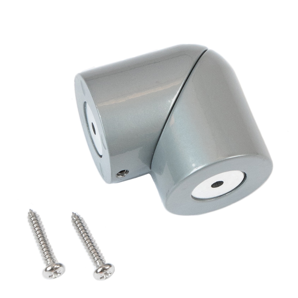 DOLLE 96060 Prova 2.62-in x 1.50-in Powder coated gray Painted Stainless steel Elbow