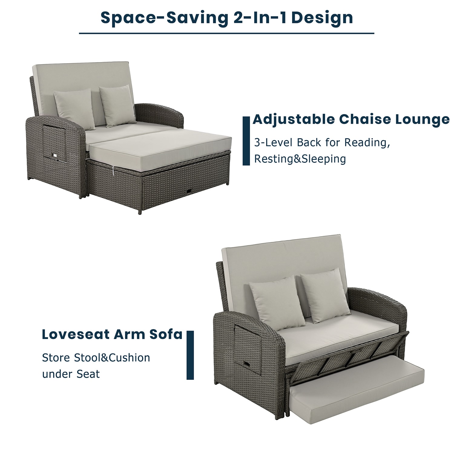Bybafun YA0100356 Patio-Sofas-Daybeds - View #14
