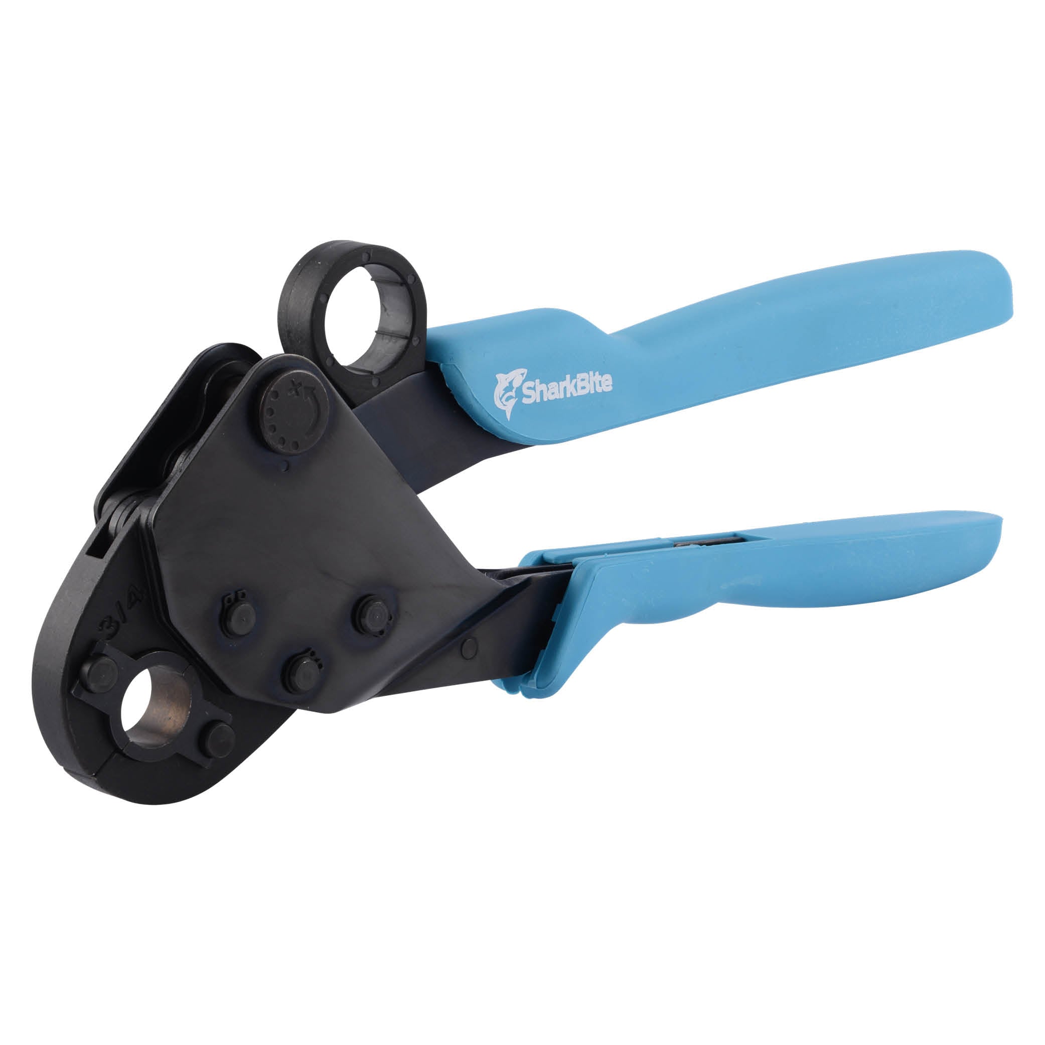 SharkBite 1/2-in and 3/4-in Compact PEX Crimp Tool in the PEX Pipe,  Fittings & Specialty Tools department at