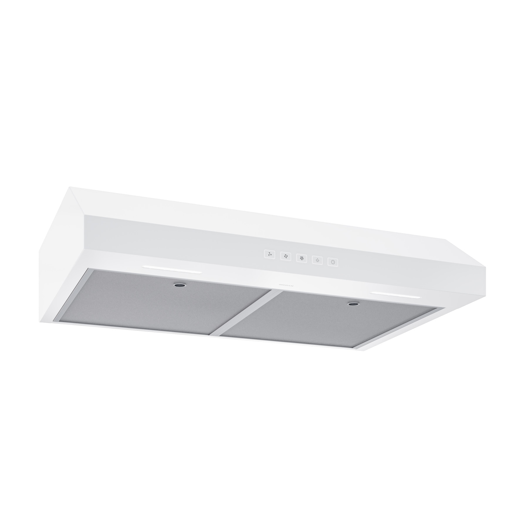 Broan GLA2303WW 30 inch Convertible 350-CFM White Under Cabinet Range Hood
