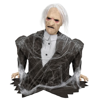 Haunted Living 2-ft Pneumatic Grandpa in the Halloween Decor department ...