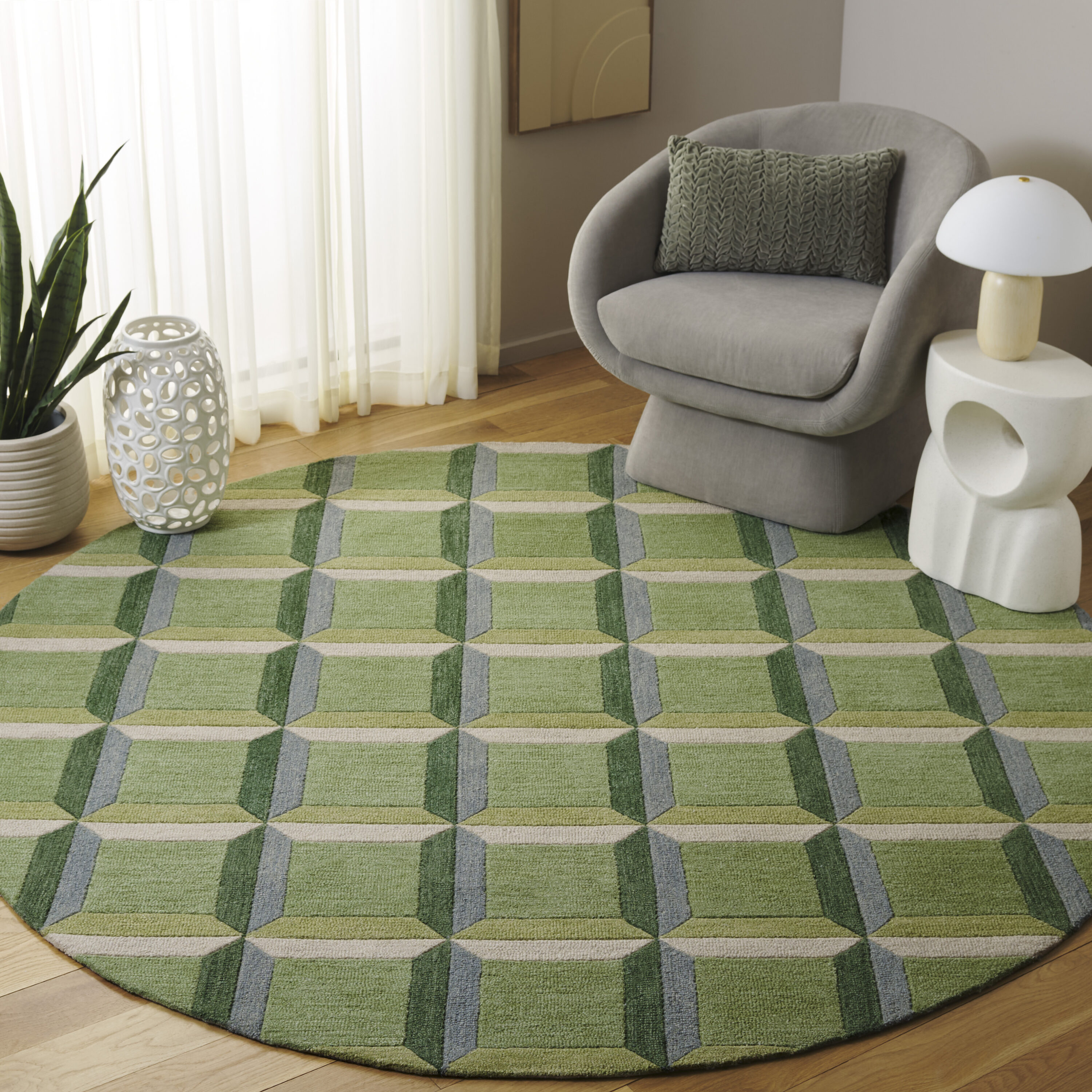 Safavieh GRE101Y-7R rugs - View #4