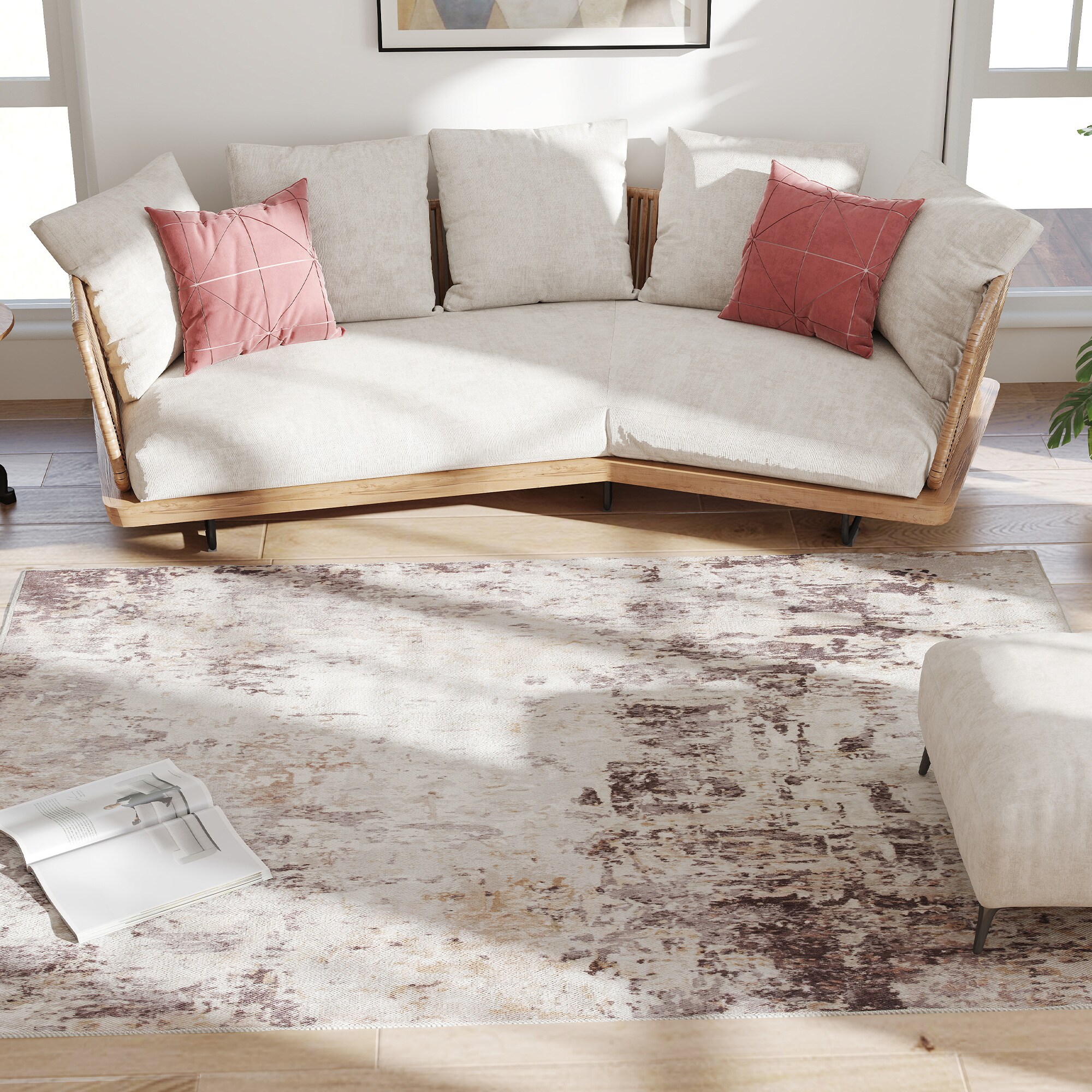 HomCom 83C-048V01YL rugs - View #4