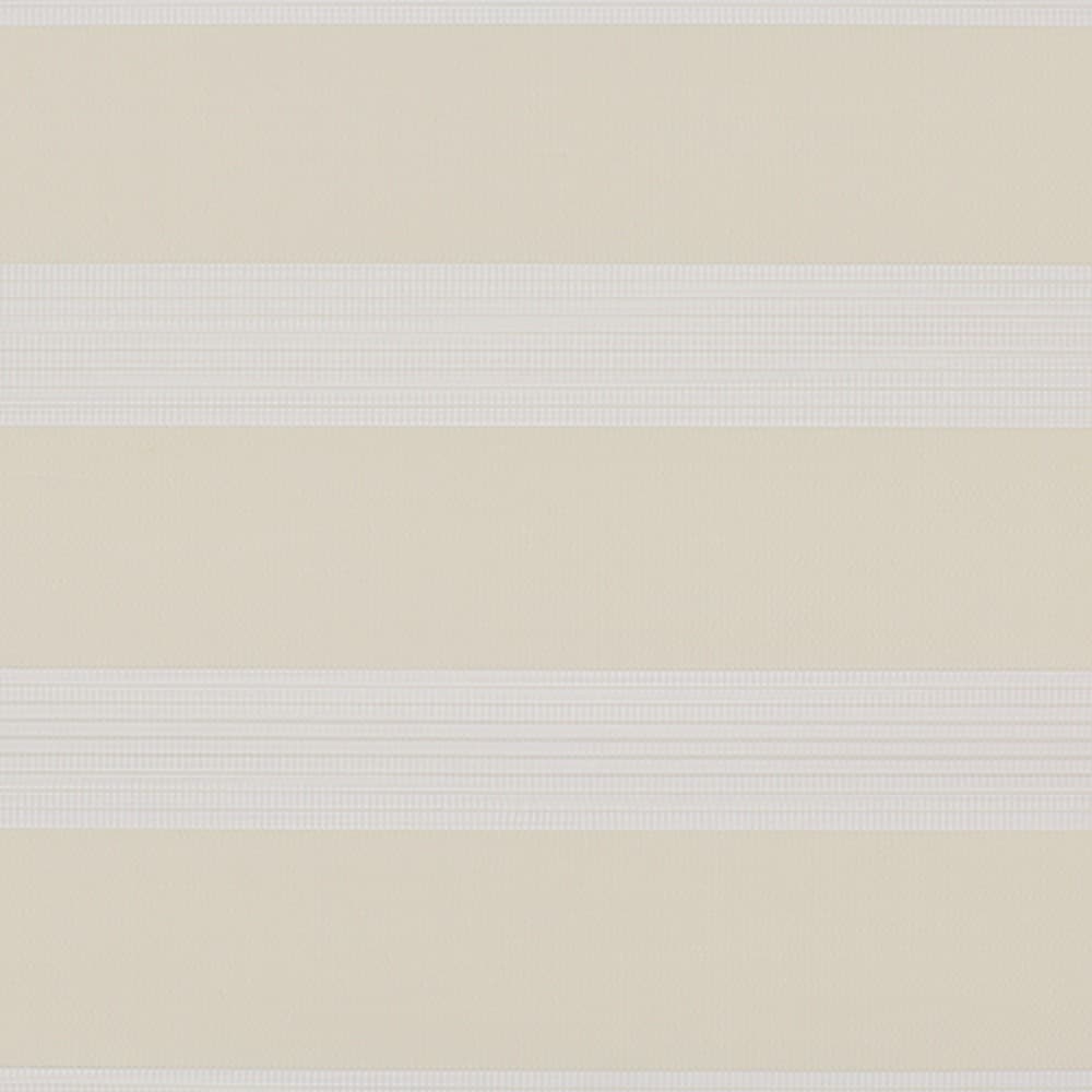 LEVOLOR 2054706 Spree Ivory Light filtering Polyester Banded Roller shade swatch