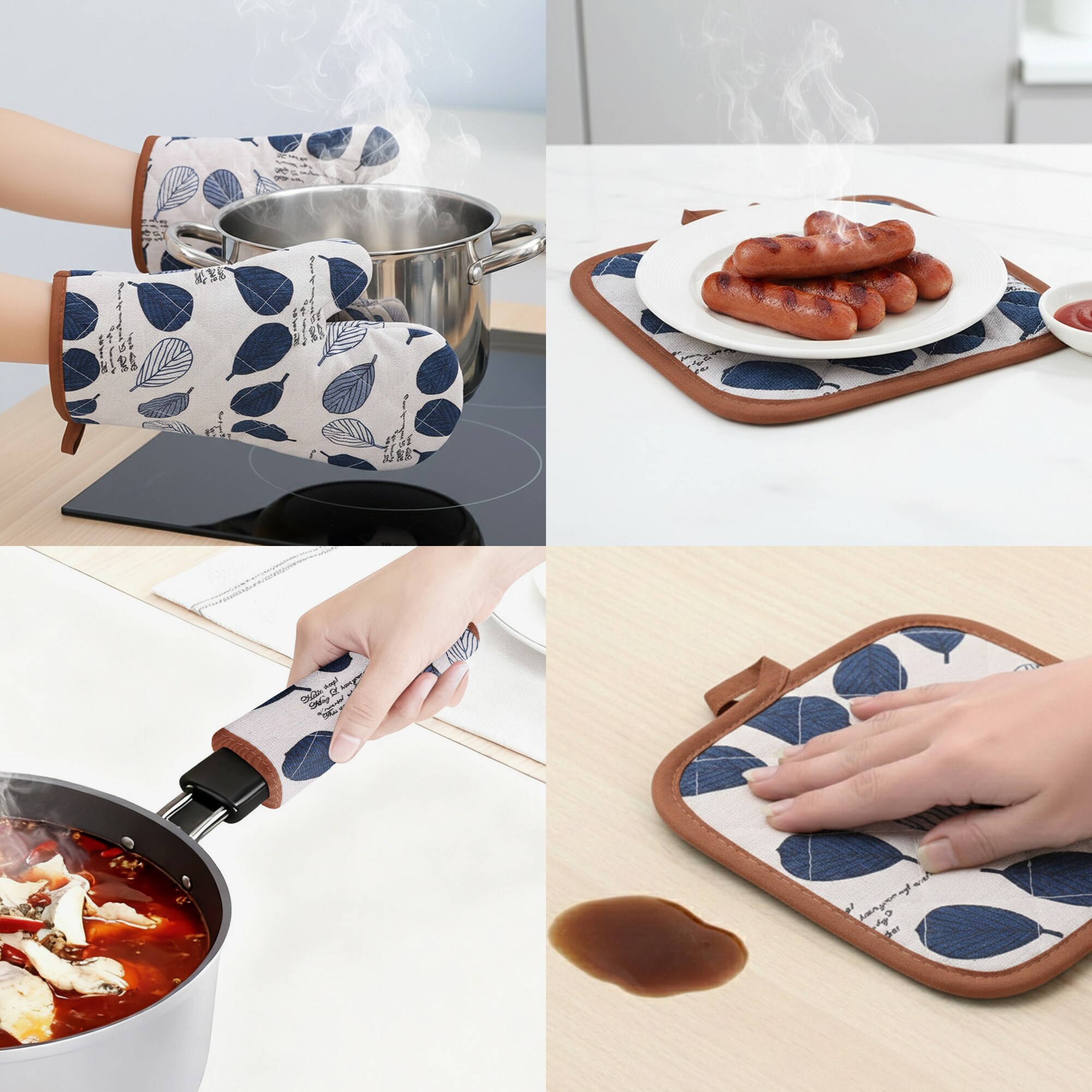 Unique Bargains S25123100UX2338 Kitchen-Towels - View #4