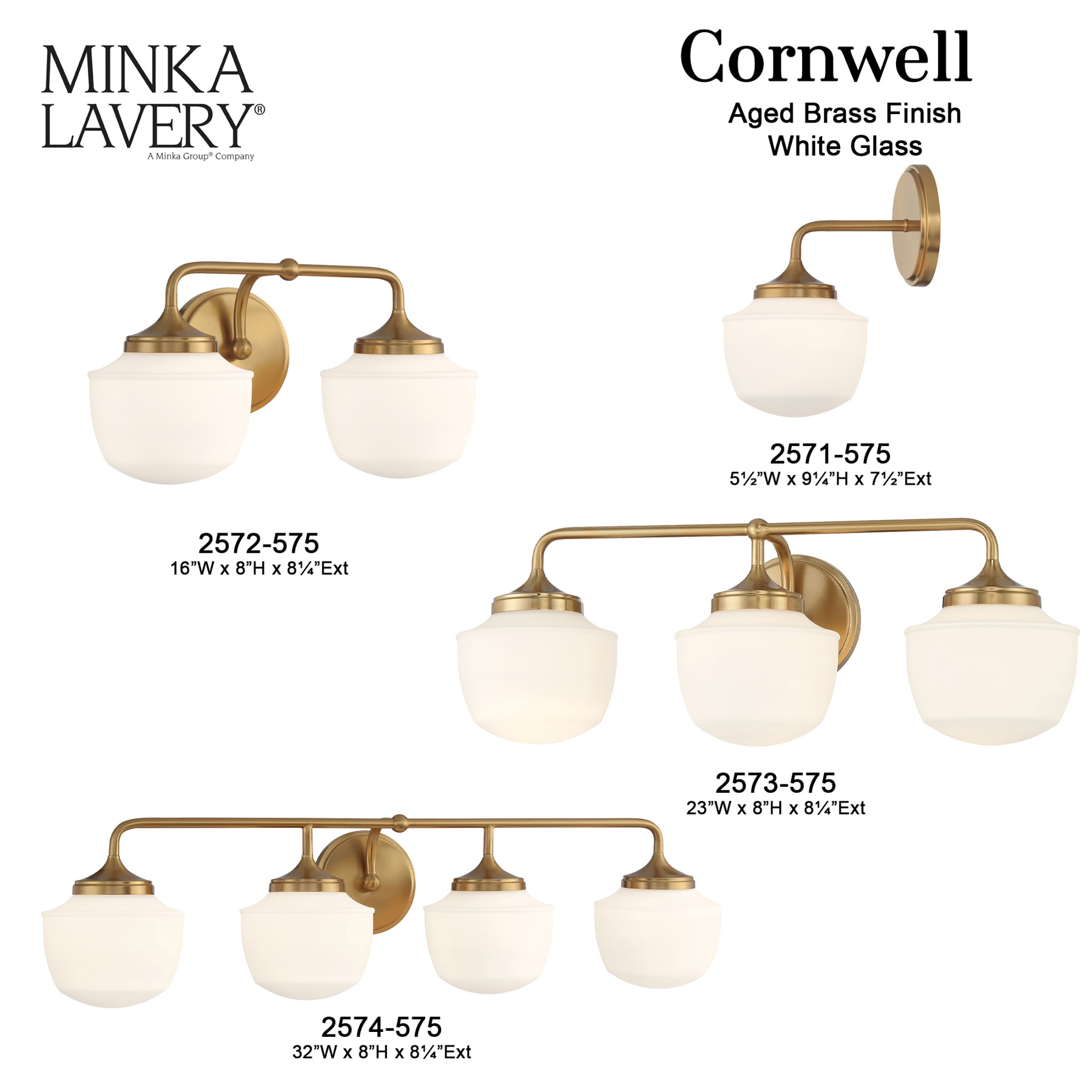 Minka Lavery Cornwell 23-in 3-Light Brushed Nickel Led Modern ...