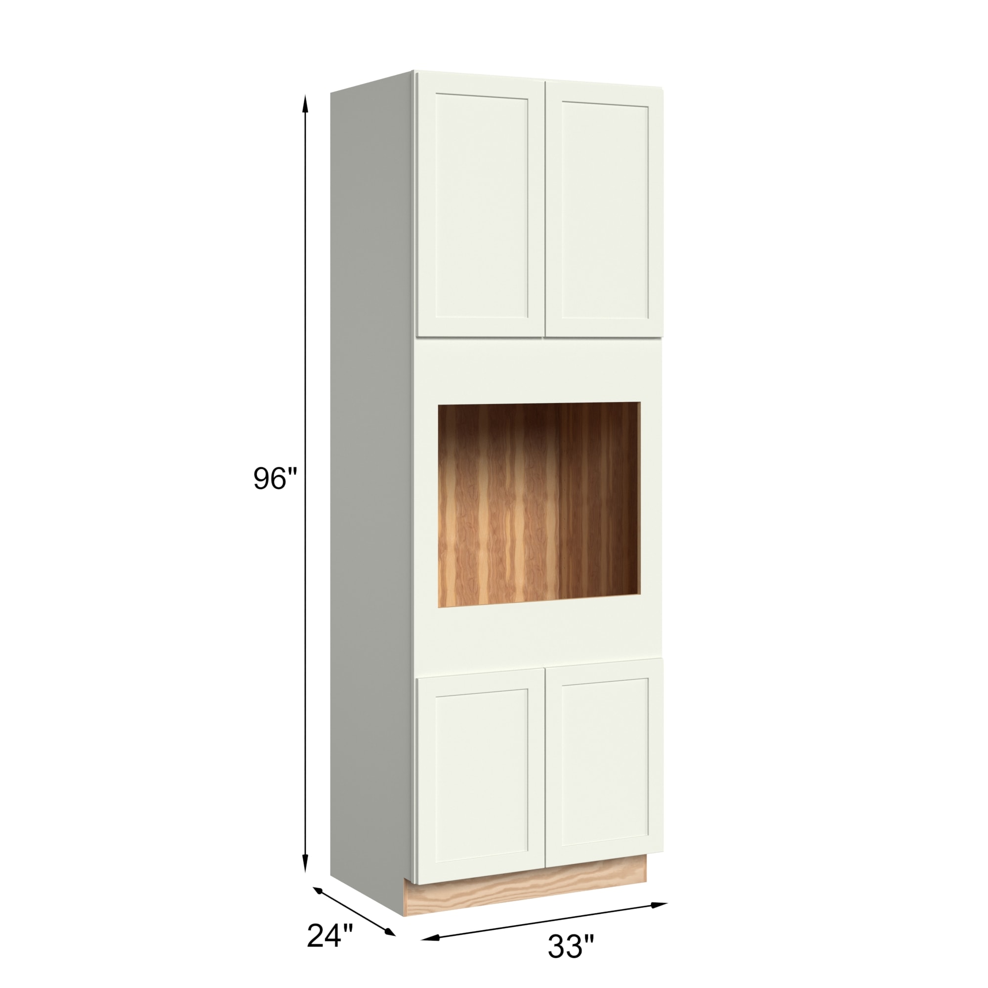 KraftMaid Momentum OC332496SG71 Cabinets-Kitchen - View #3