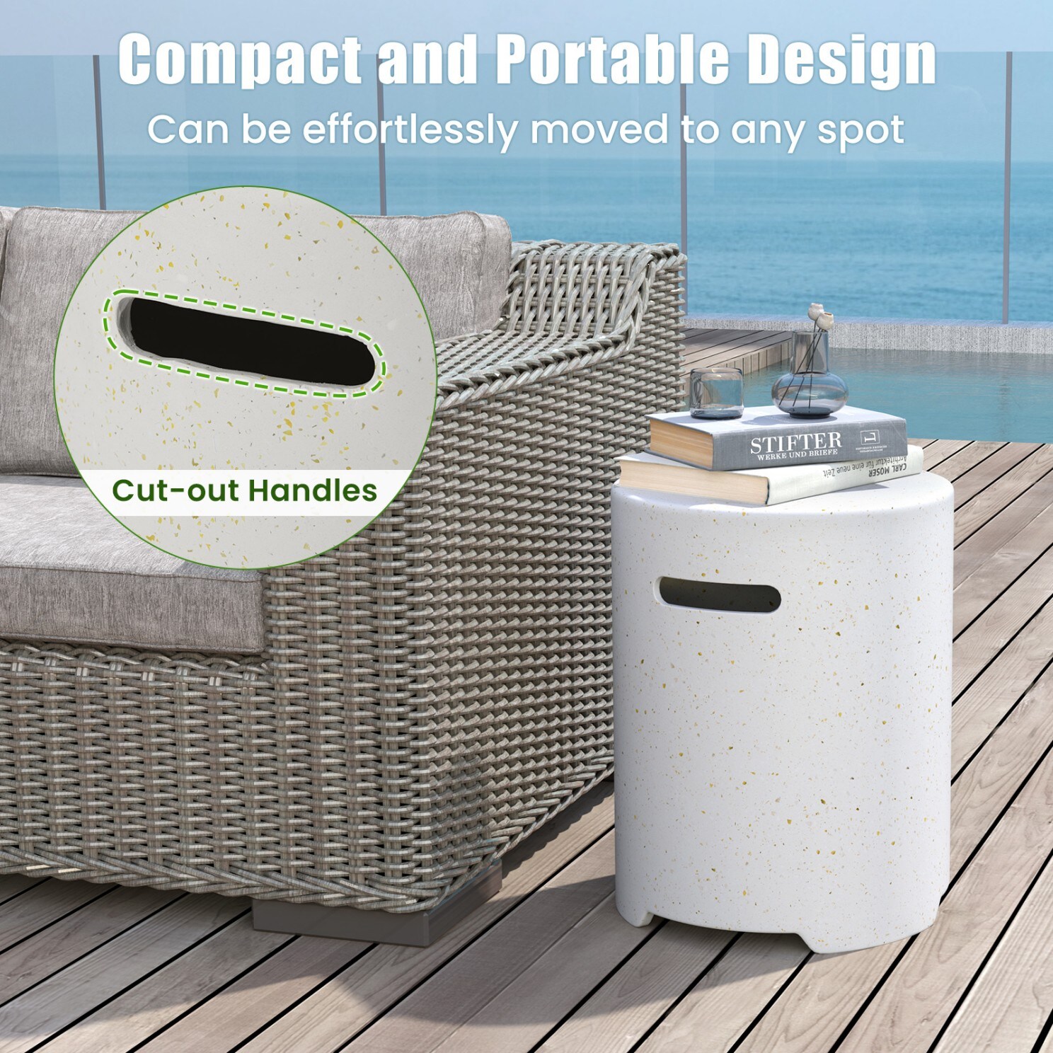 Poinic YUR-PT003BK Patio-Tables - View #5