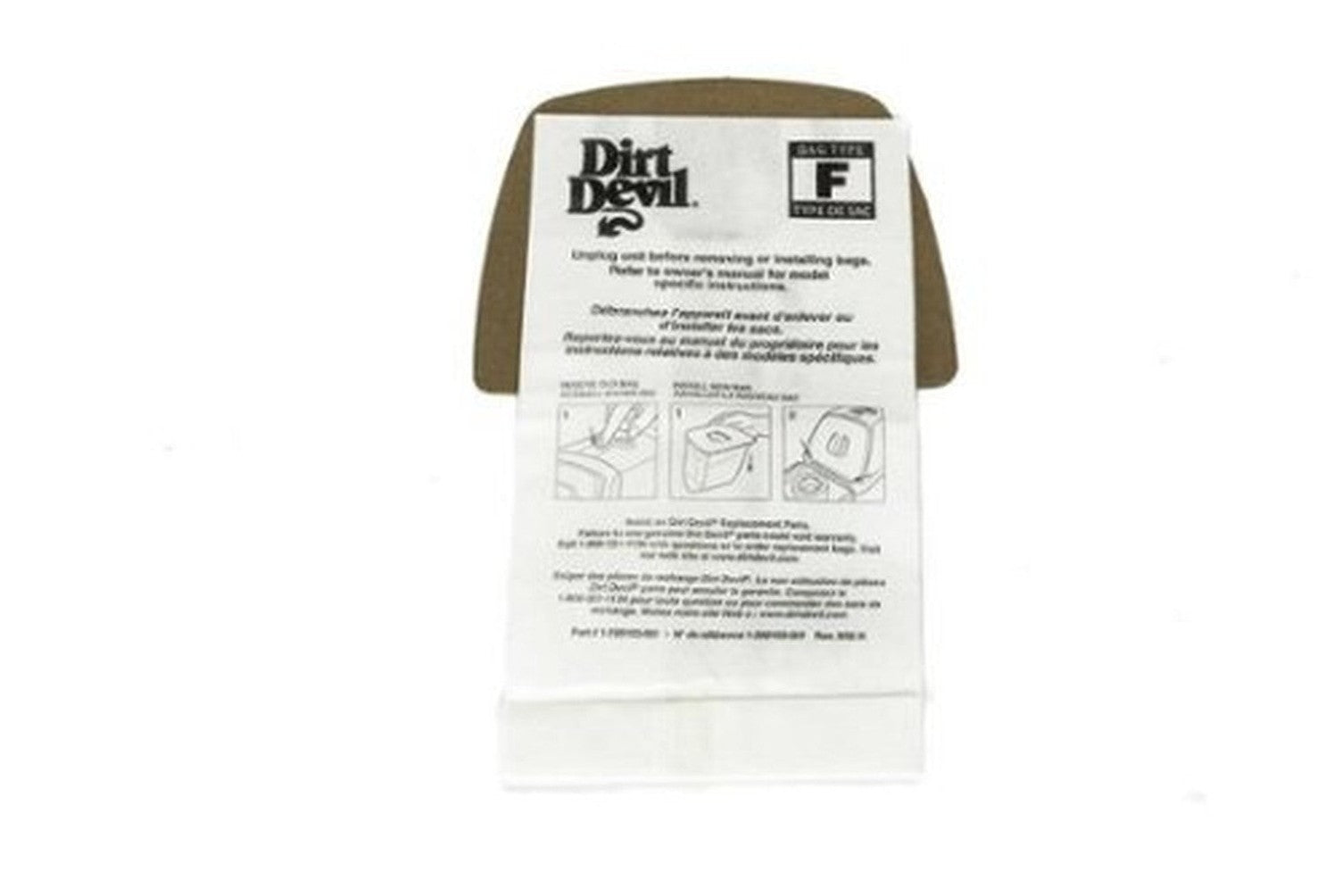 Dirt Devil 1200103001X2 Vacuum-Bags - View #3
