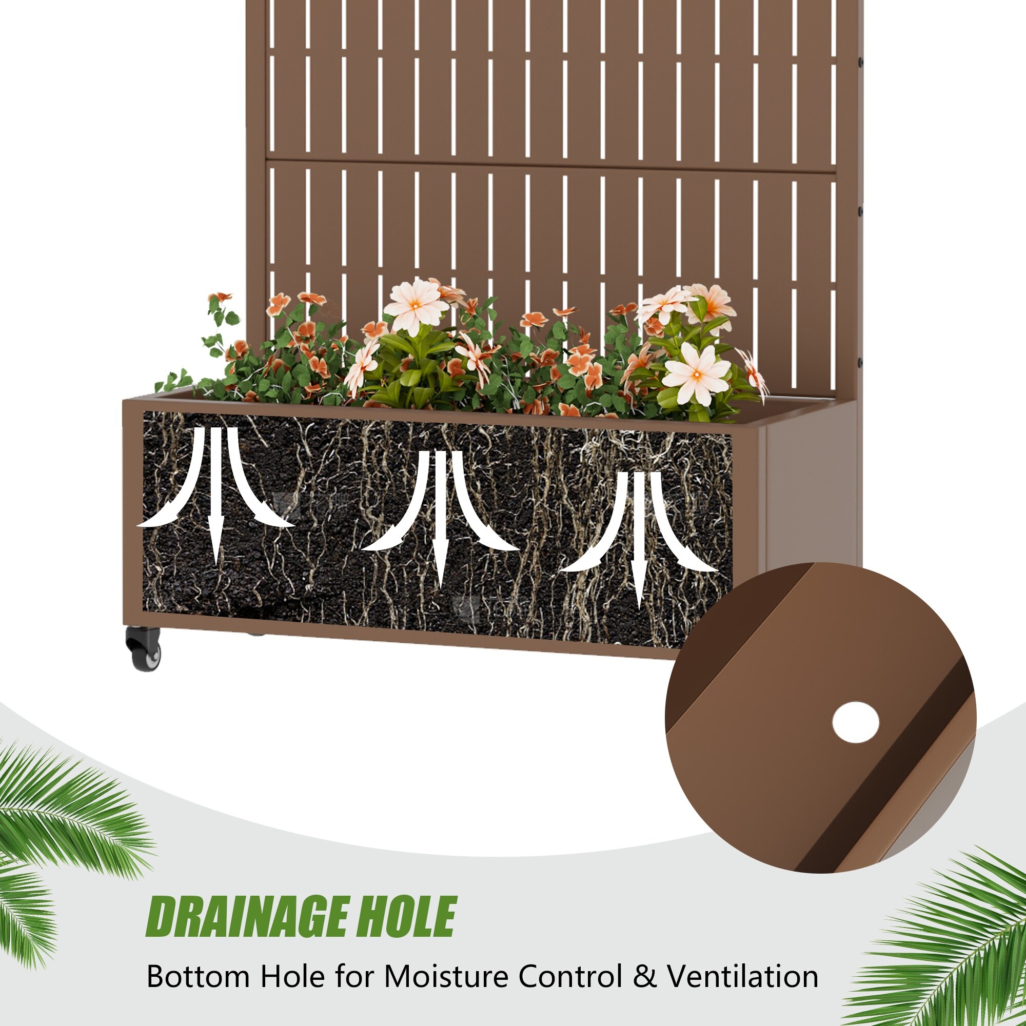 Misty Moon LW0406-SYJZZX-A42 Planter-Window-Box - View #6