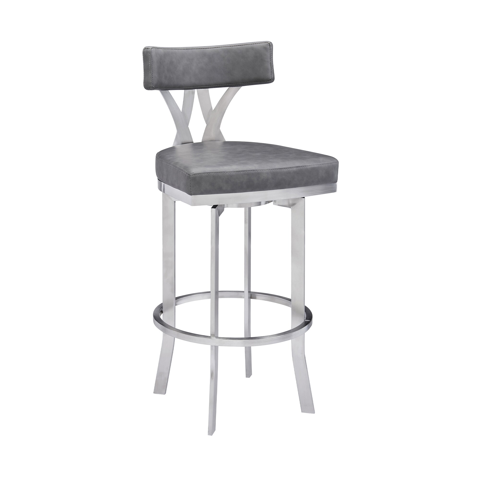 nathalie adjustable height swivel bar stool