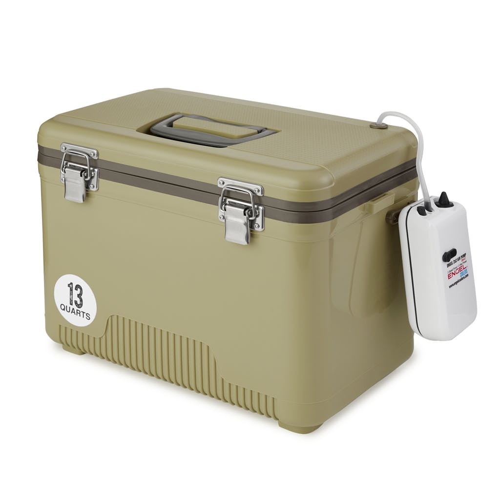 Engel USA Cooler/Dry Box with Rod Holders, 30-Inch, Tan : :  Sports, Fitness & Outdoors