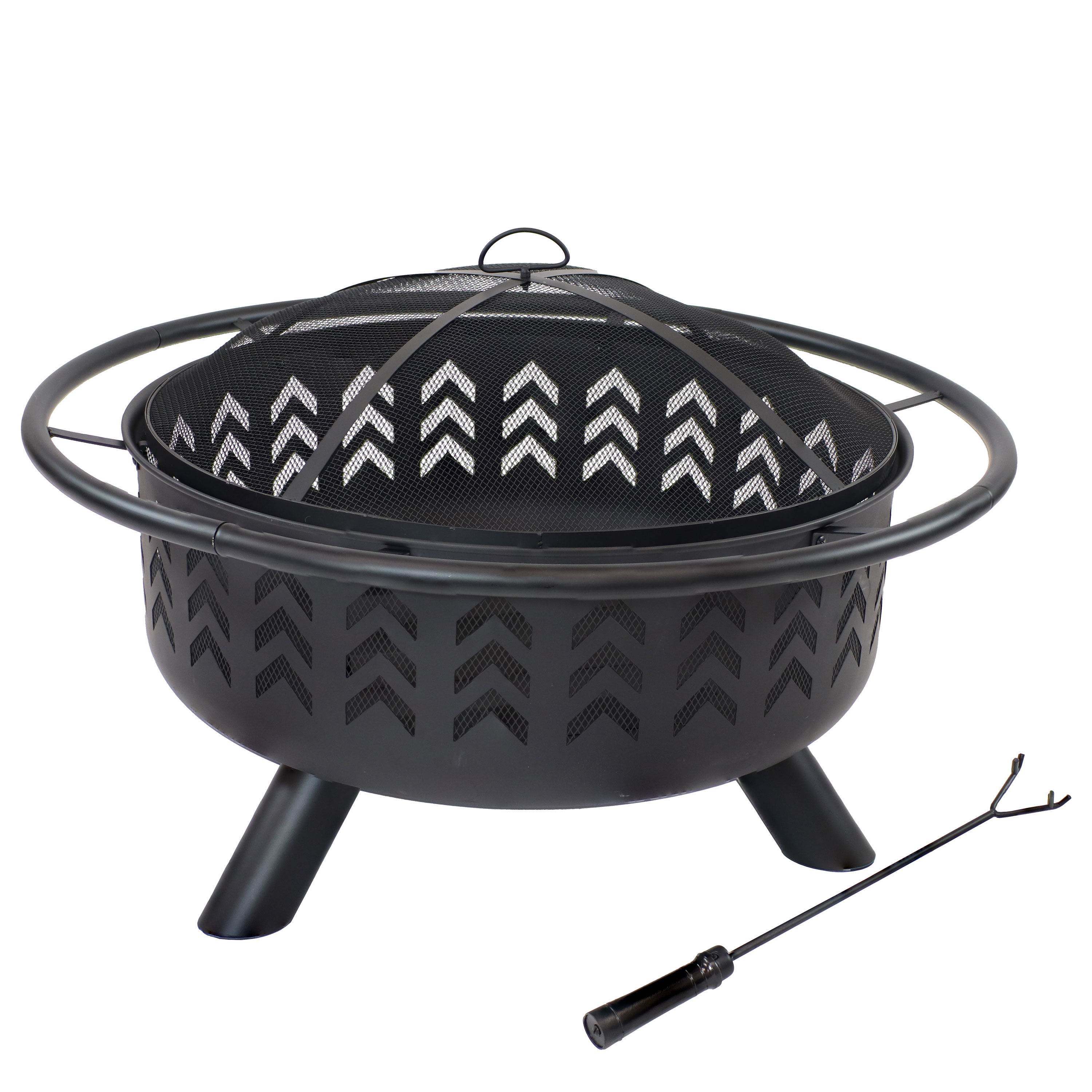 Sunnydaze Decor FSN-717 Outdoor-Woodburning-Firepits - View #5