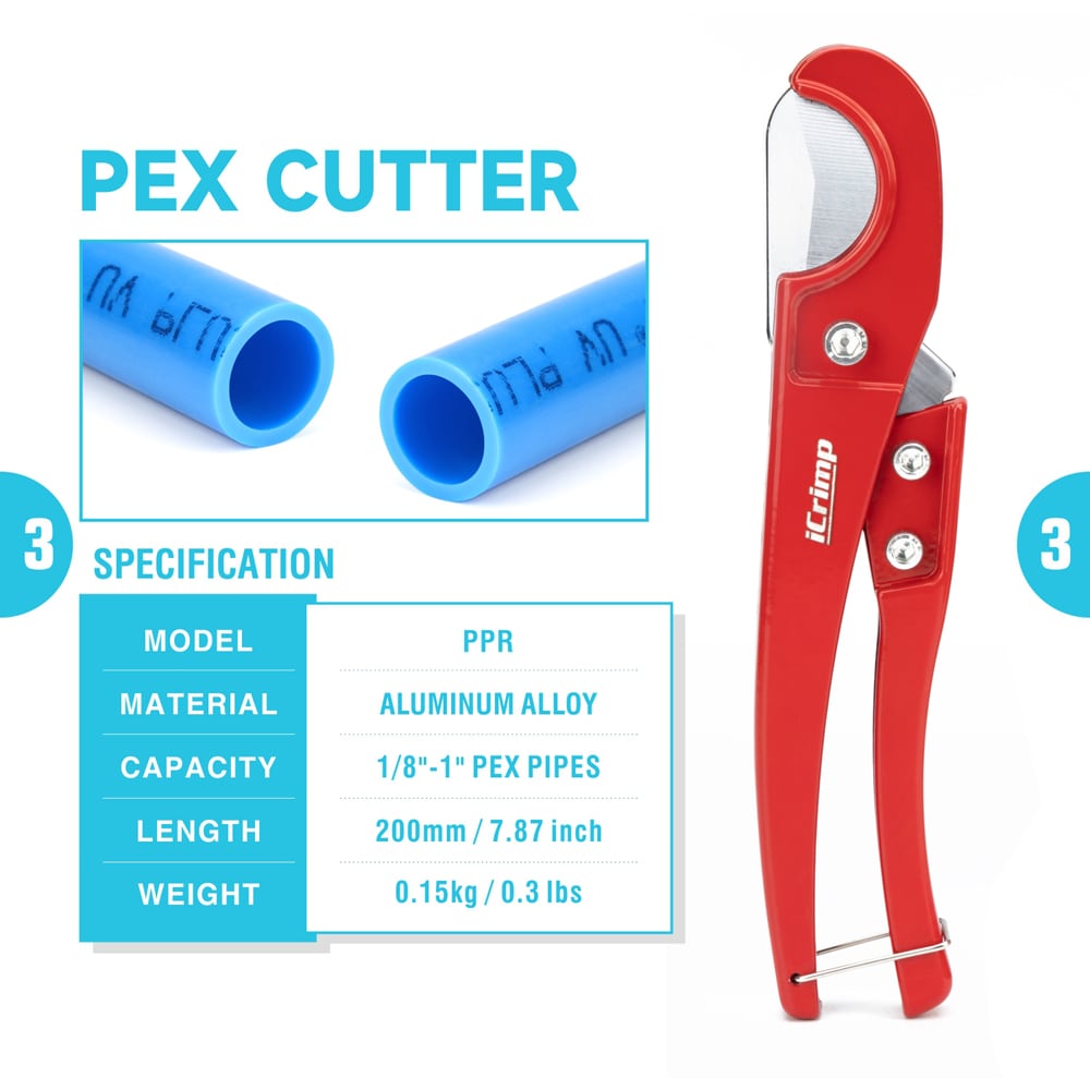 IWISS IWS-1960D3 KIT Pex-Crimp-Fittings - View #4