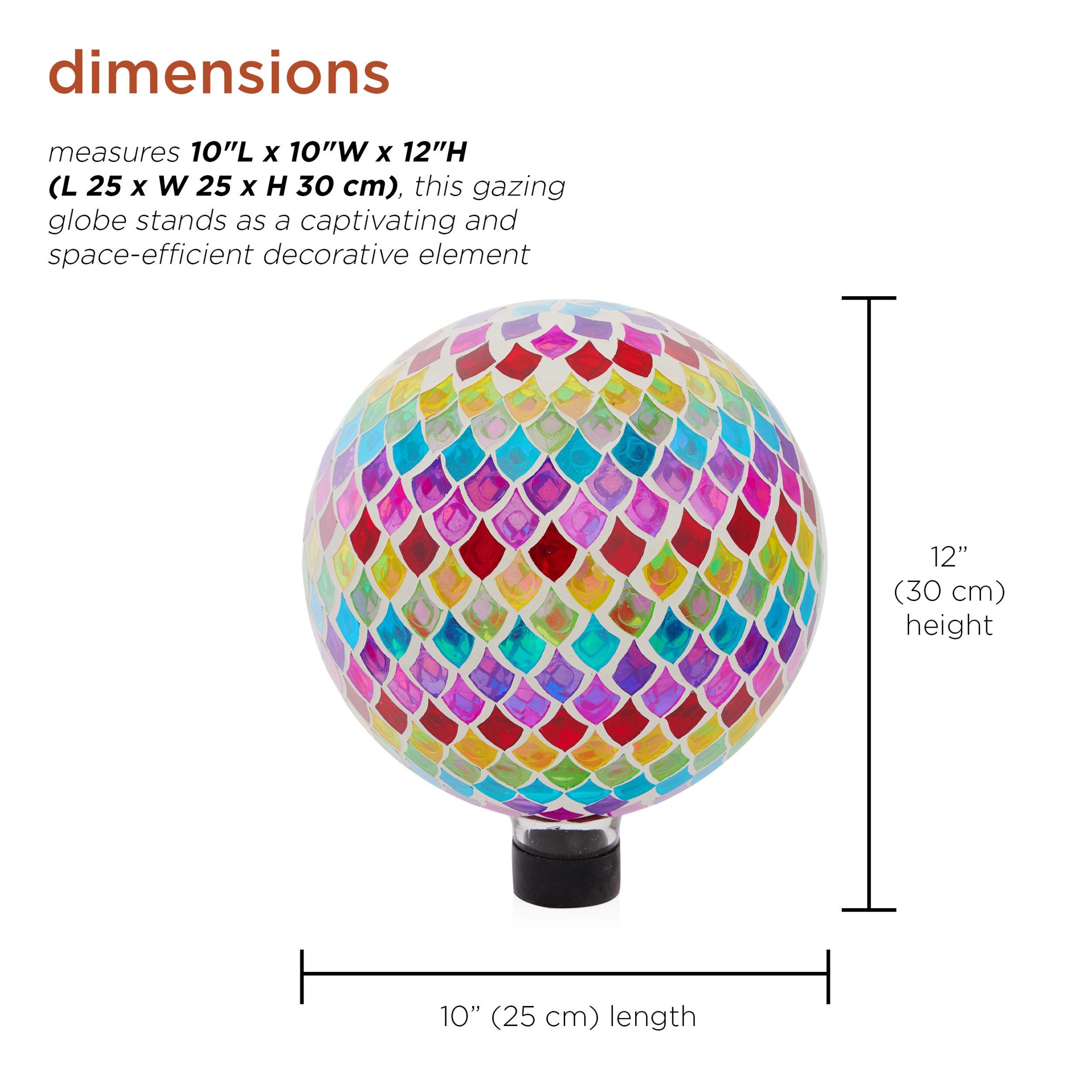 Alpine Corporation HMD220 Gazing-Ball-Stand - View #6